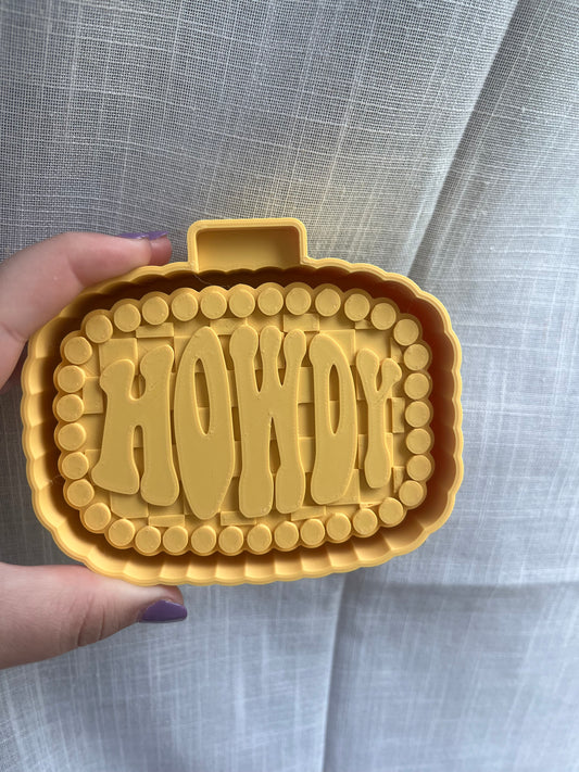 howdy silicone mold for freshies