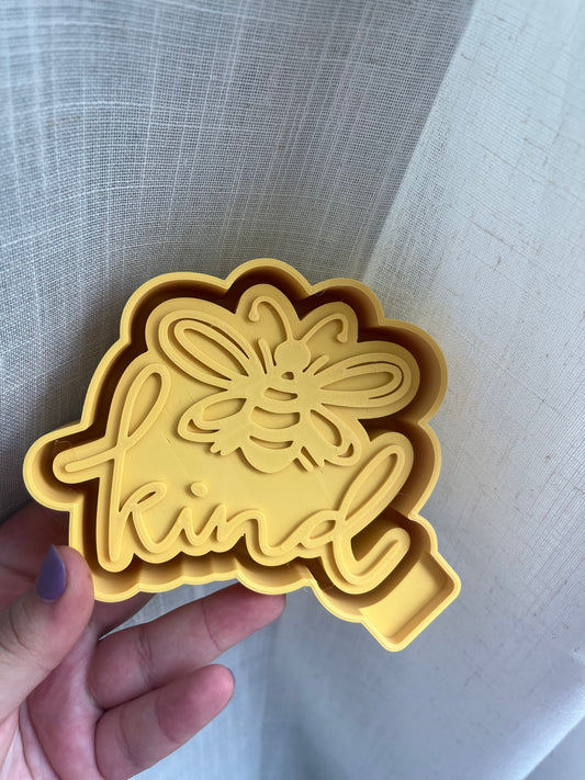 bee kind silicone mold for freshies