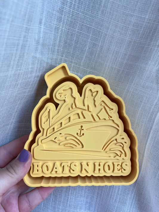 boats n hoes silicone mold