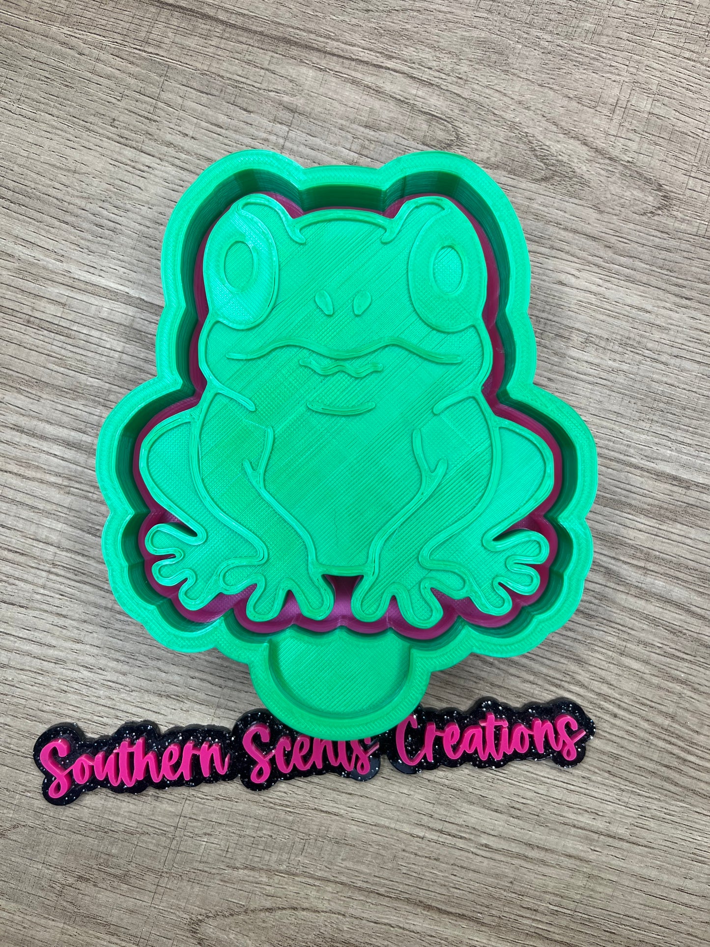 cute frog silicone mold for freshies