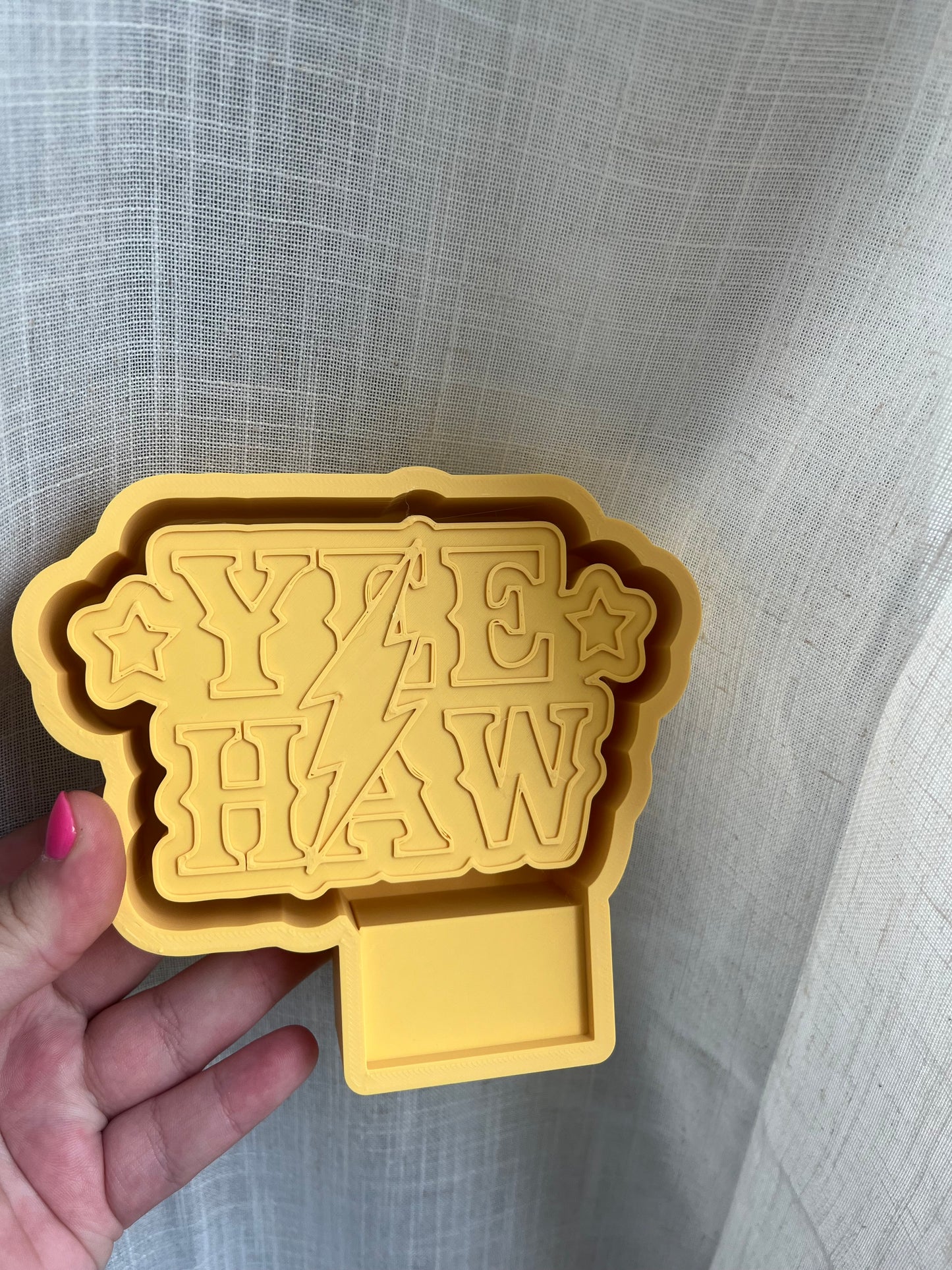 yee haw silicone mold for freshies