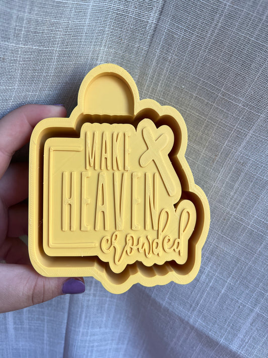 make heaven crowded silicone mold for freshies