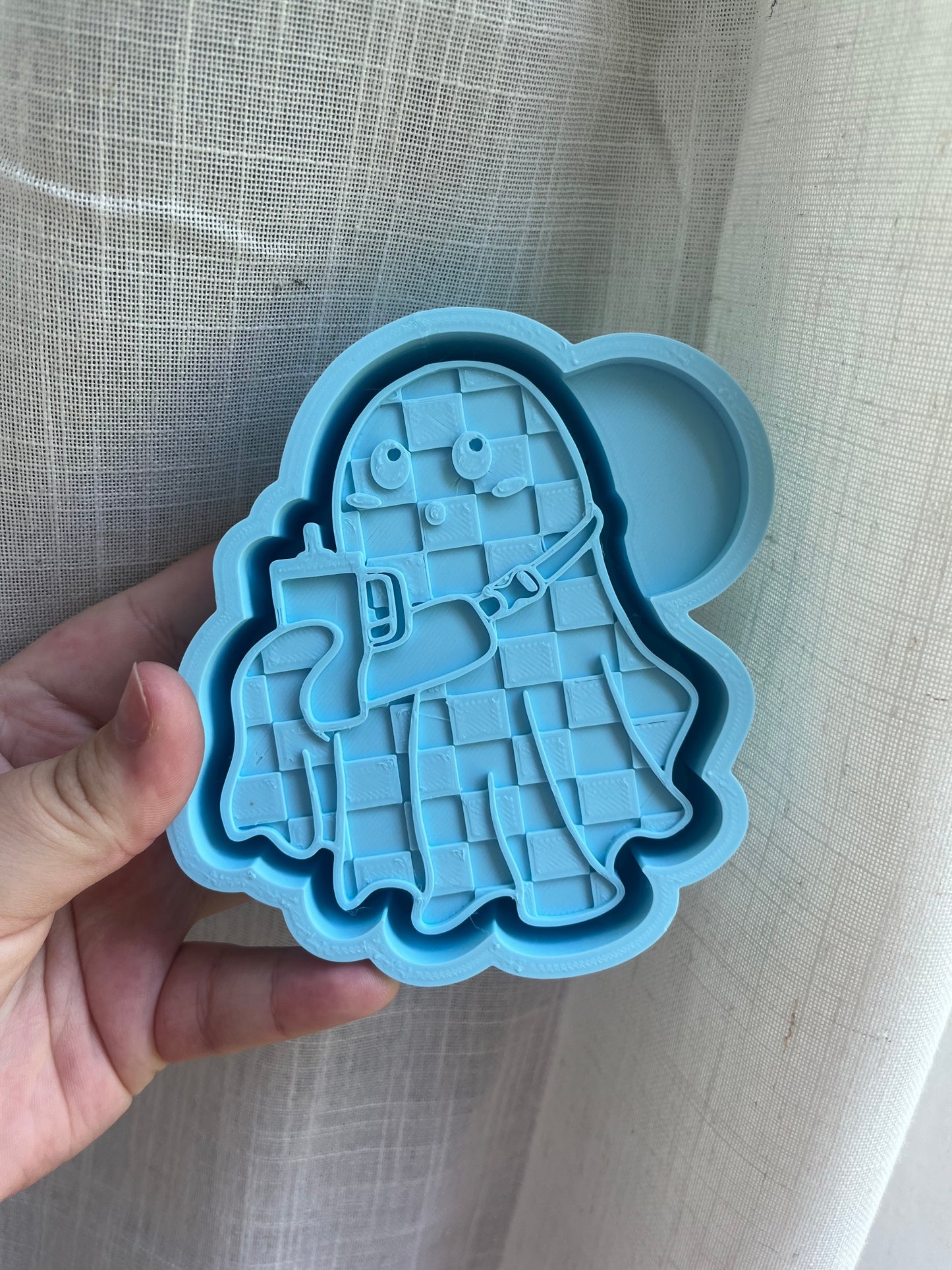 boujee ghost silicone mold for freshies