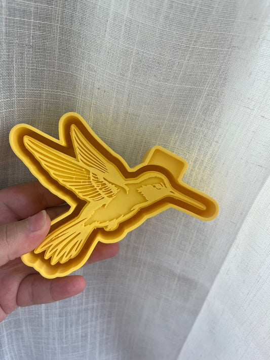 Hummingbird silicone mold for freshies