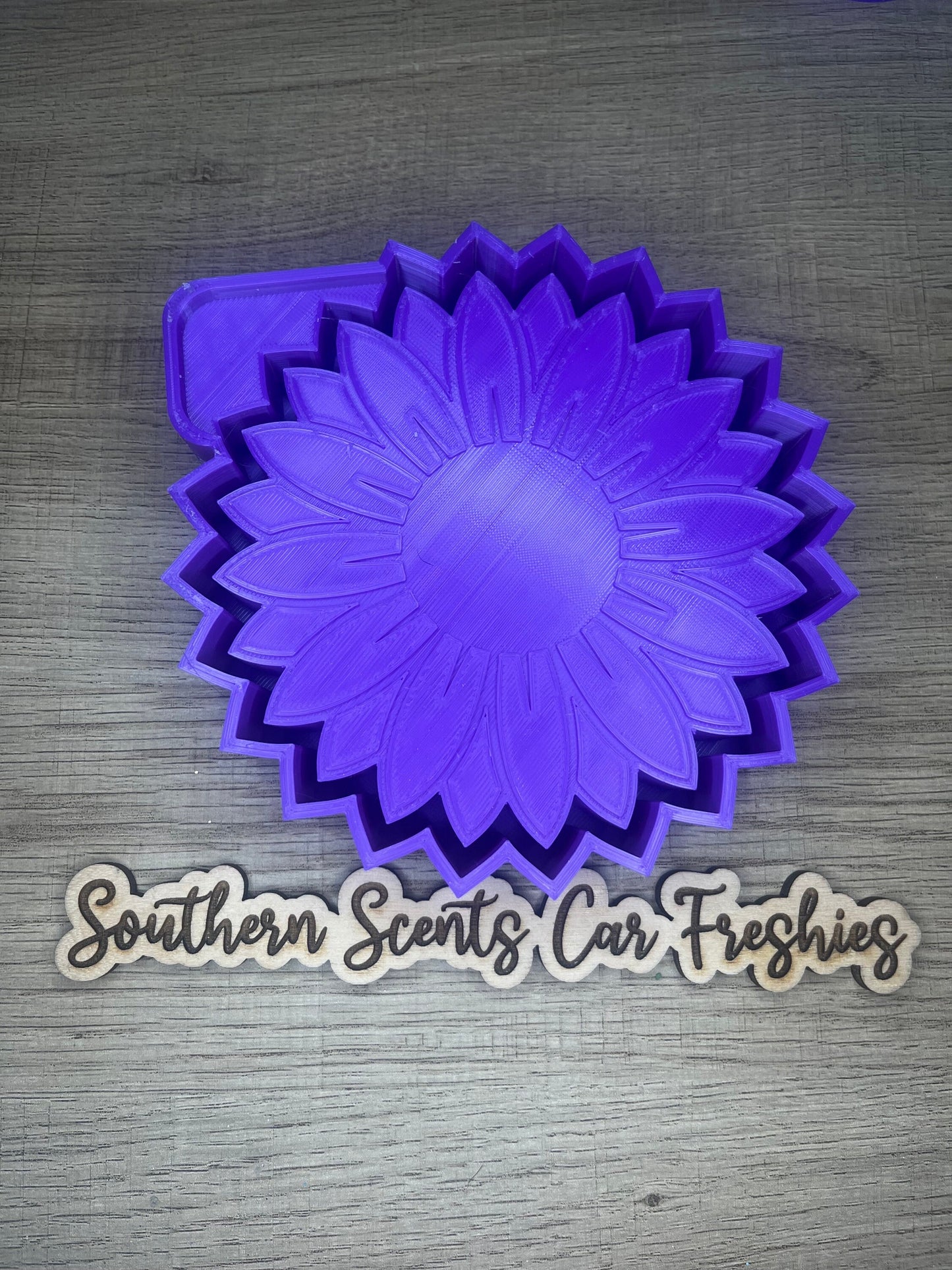 Sunflower silicone mold