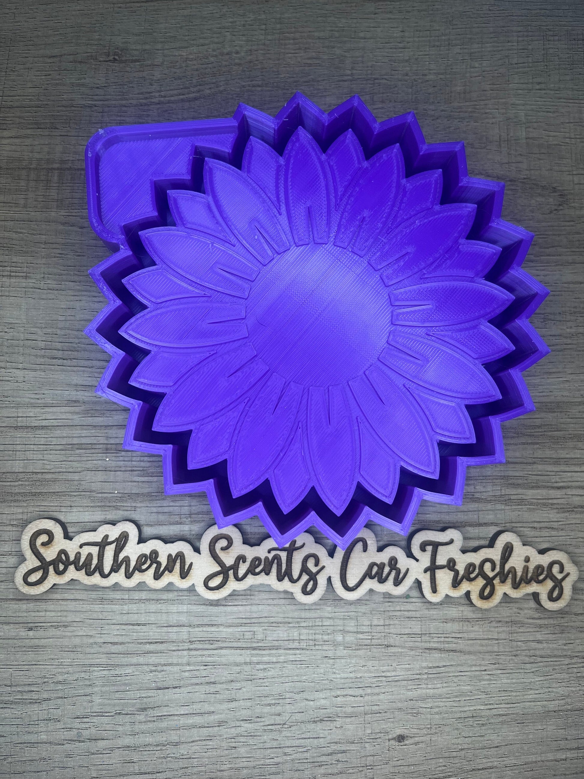 Sunflower silicone mold