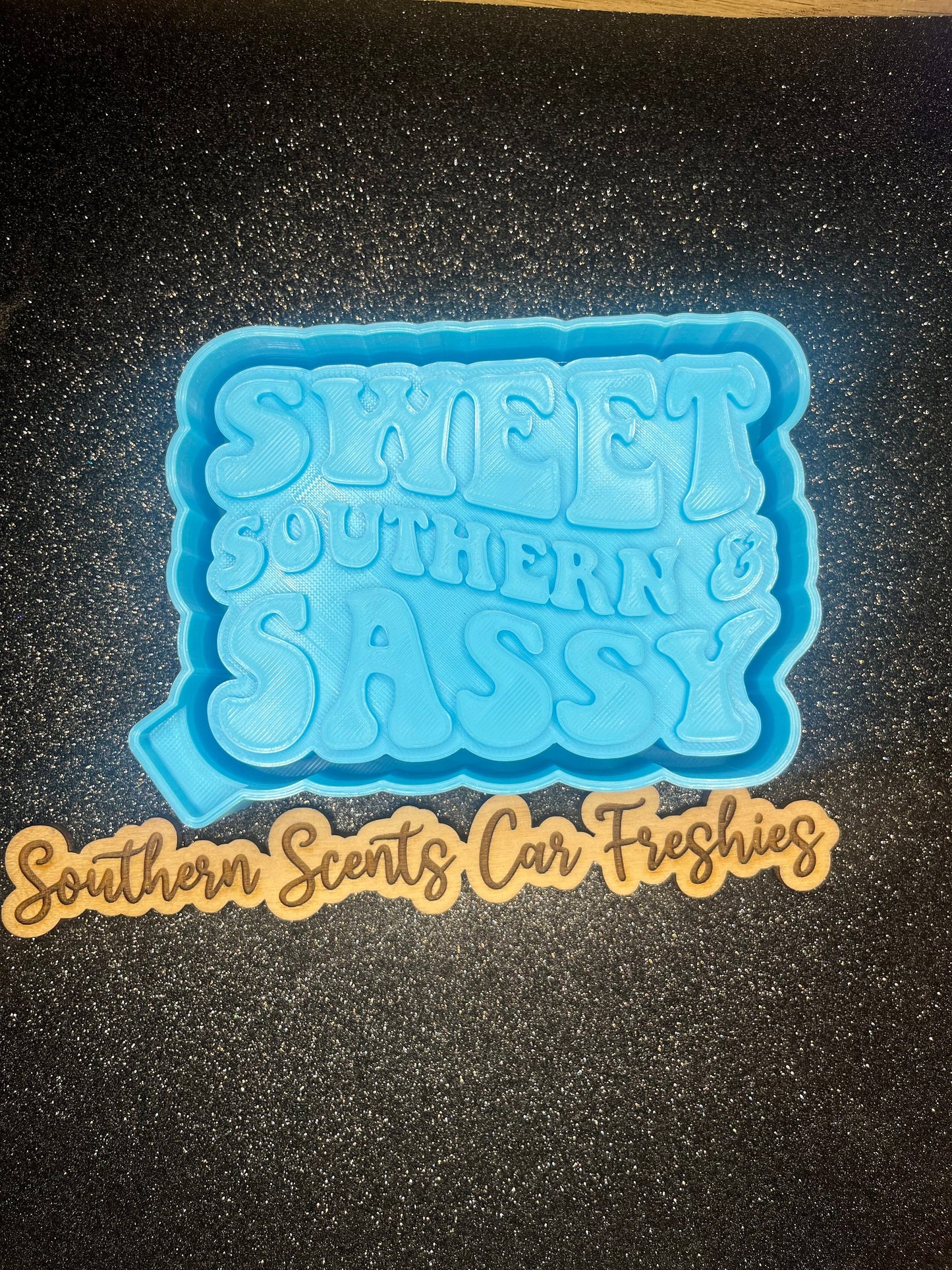 Sweet southern and sassy silicone mold for freshies