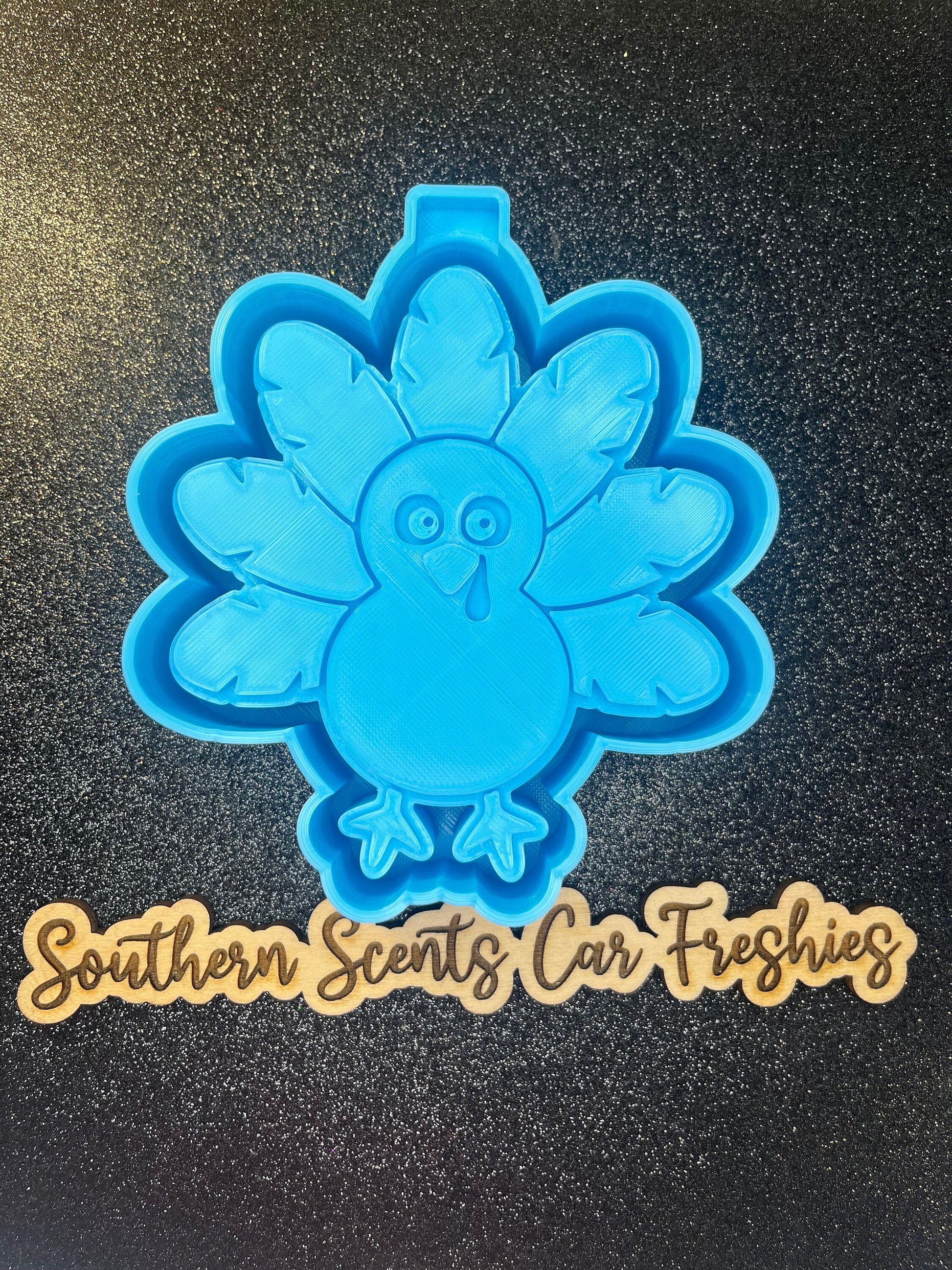 Turkey silicone mold for freshies