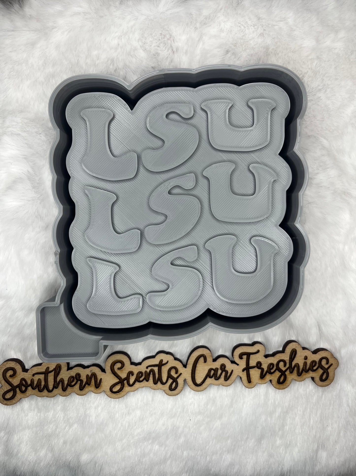 LSU silicone mold for freshies