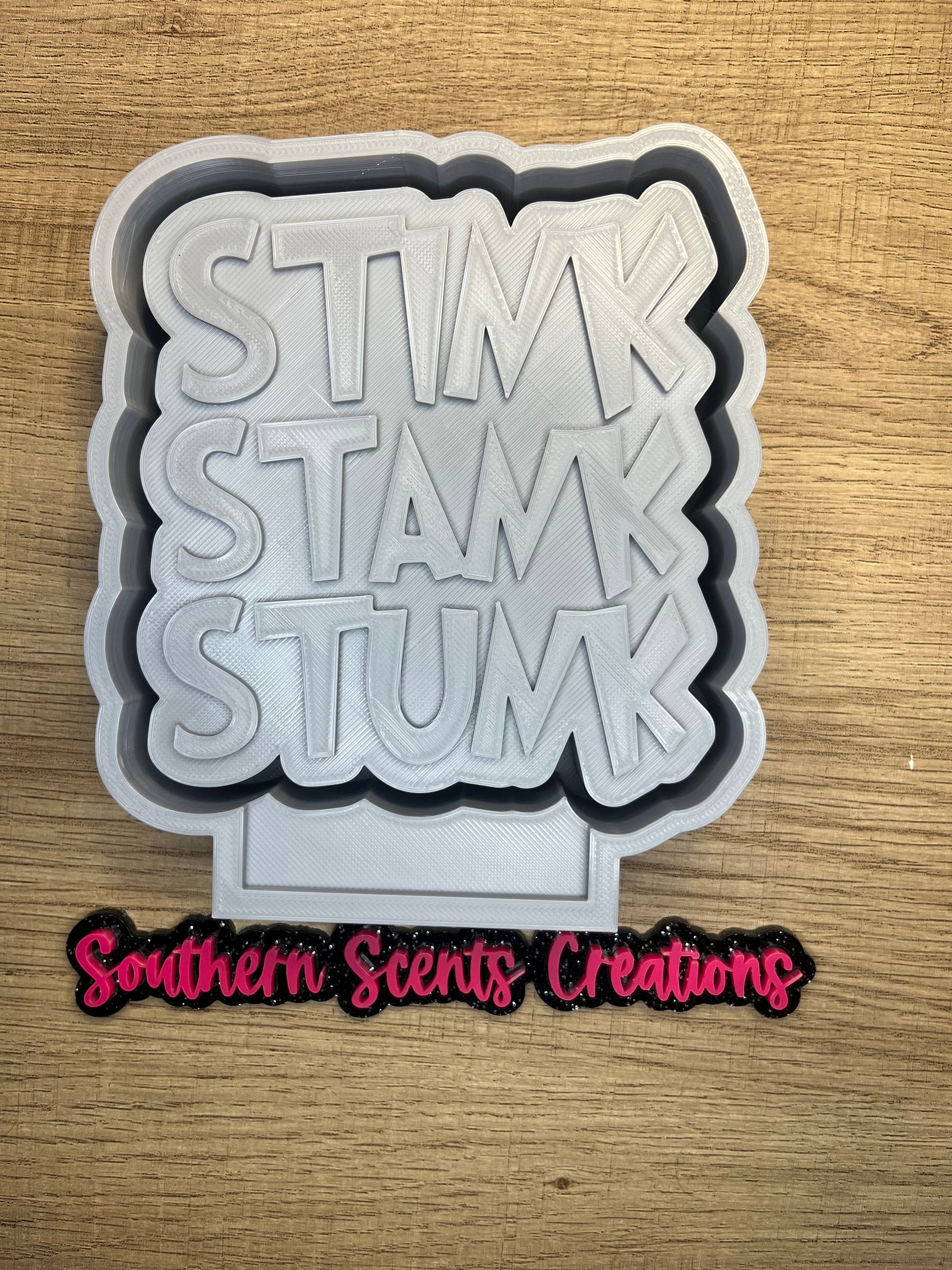 Stink stank stunk silicone mold for freshies