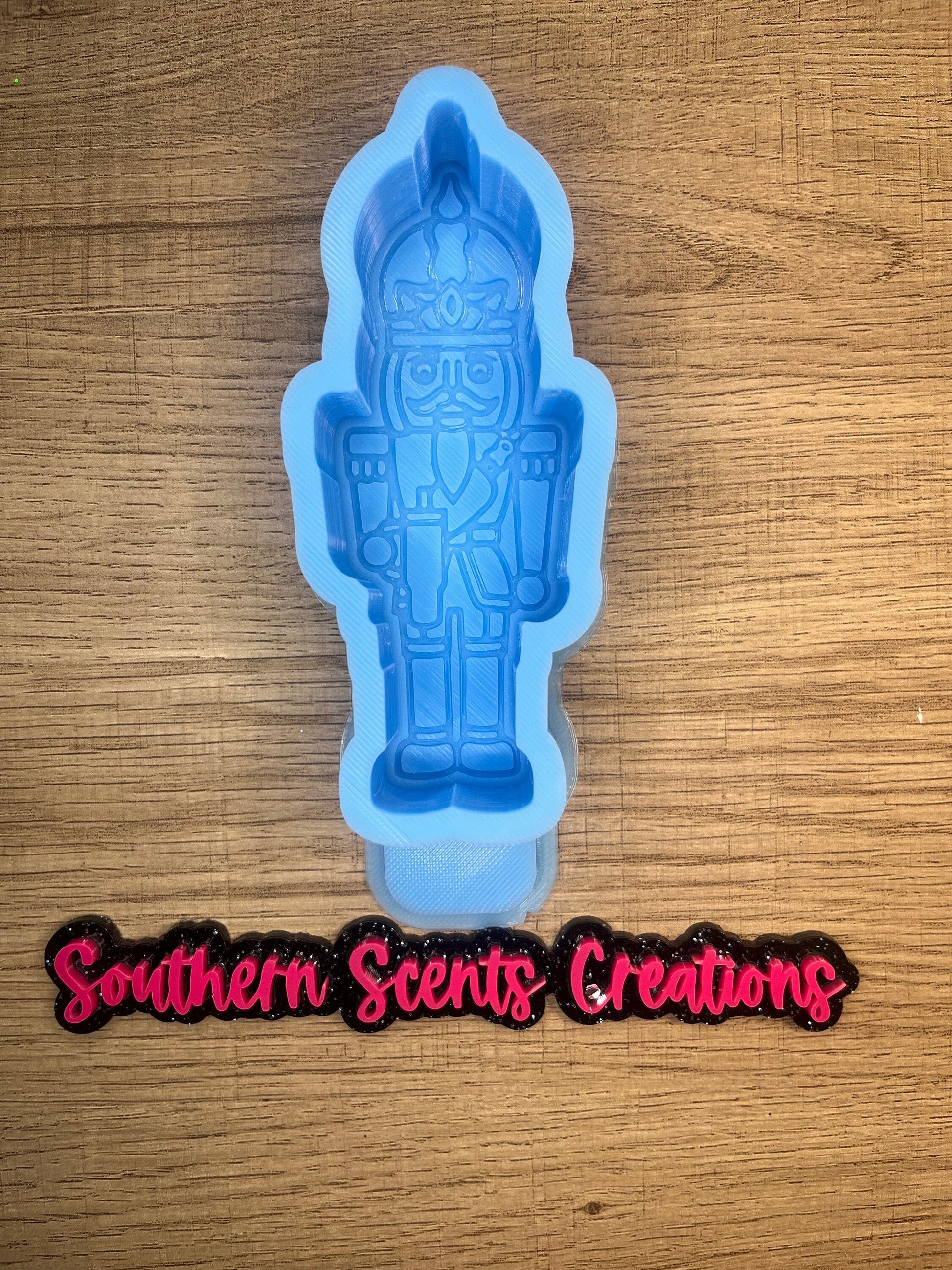 Boujee nutcracker silicone mold for freshies