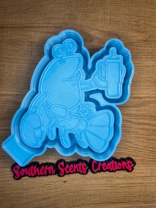 boujee crawfish/lobster silicone mold for freshies