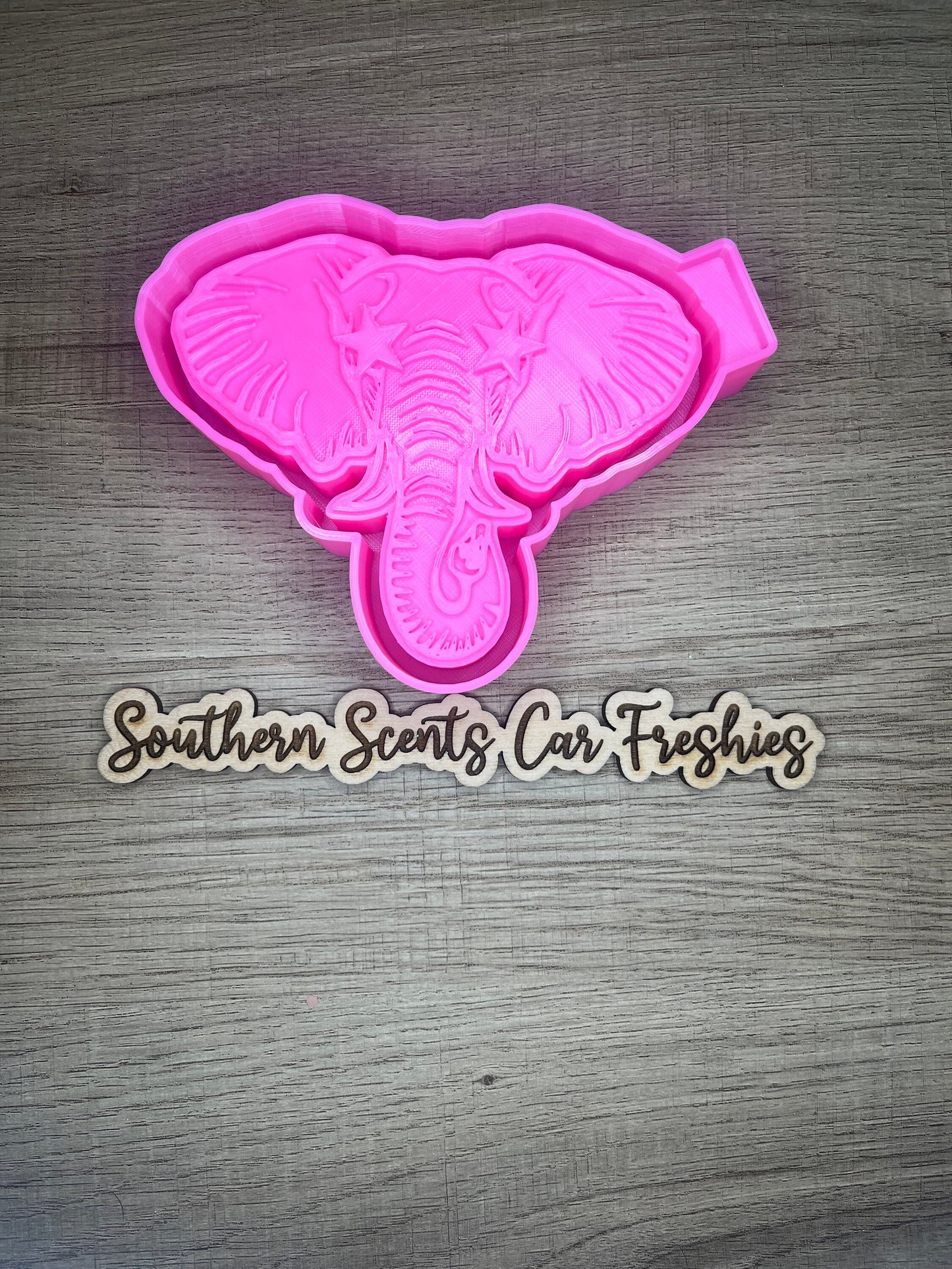 Elephant silicone molds for freshie