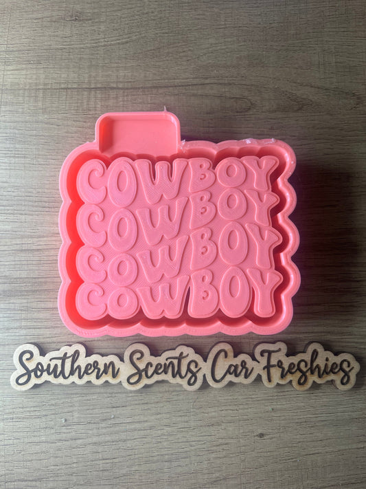 Cowboy silicone mold