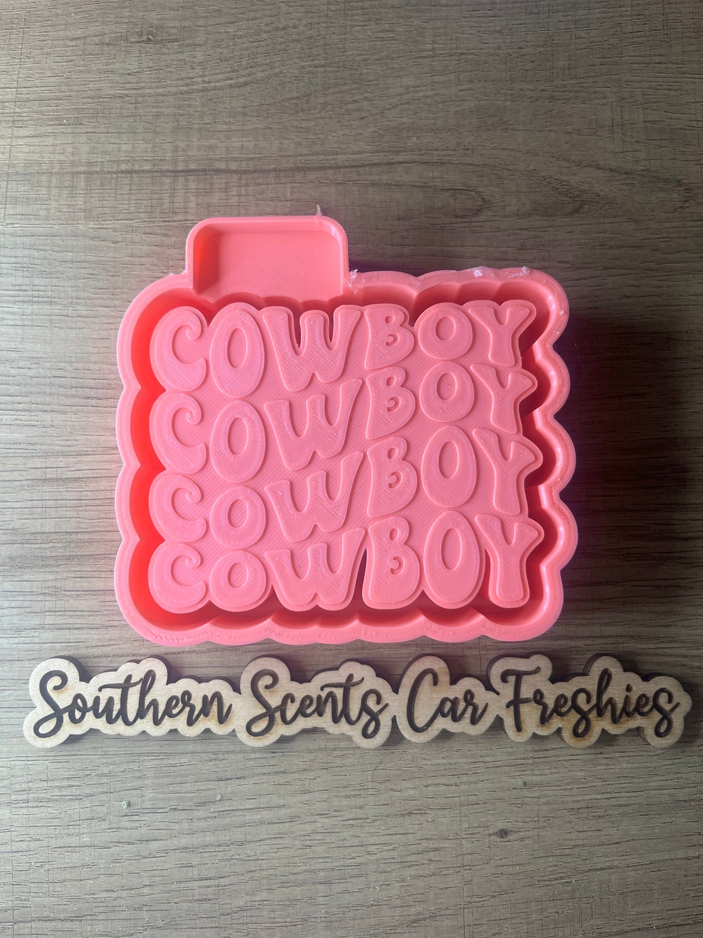 Cowboy silicone mold