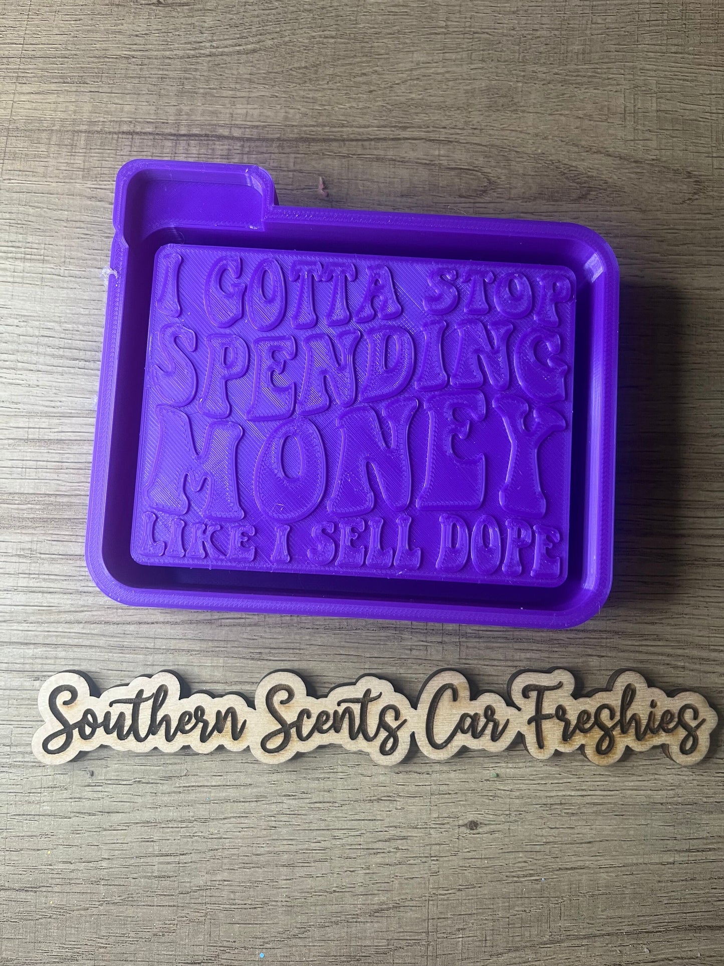 Spending money silicone mold