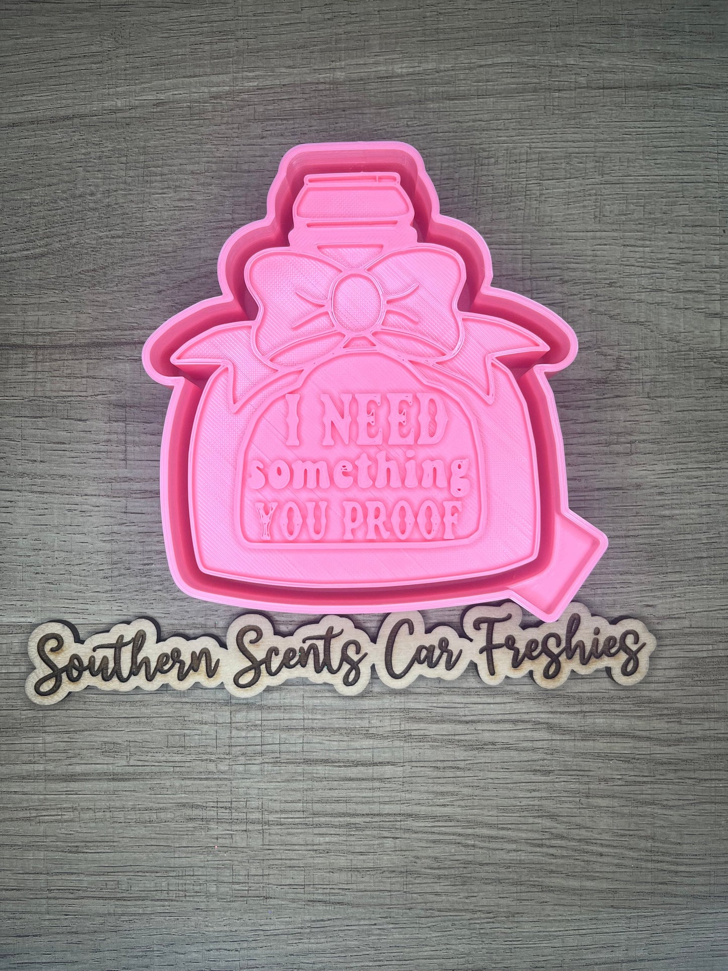 Something you proof bottle silicone mold for freshies