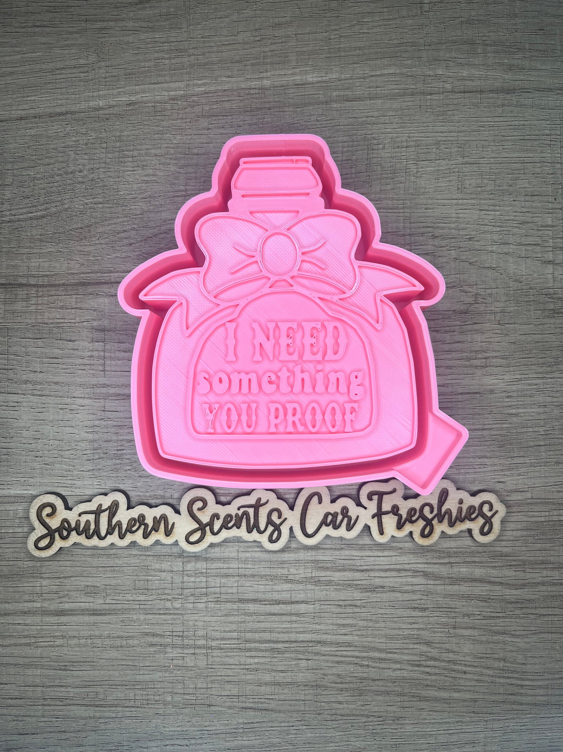 Something you proof bottle silicone mold for freshies