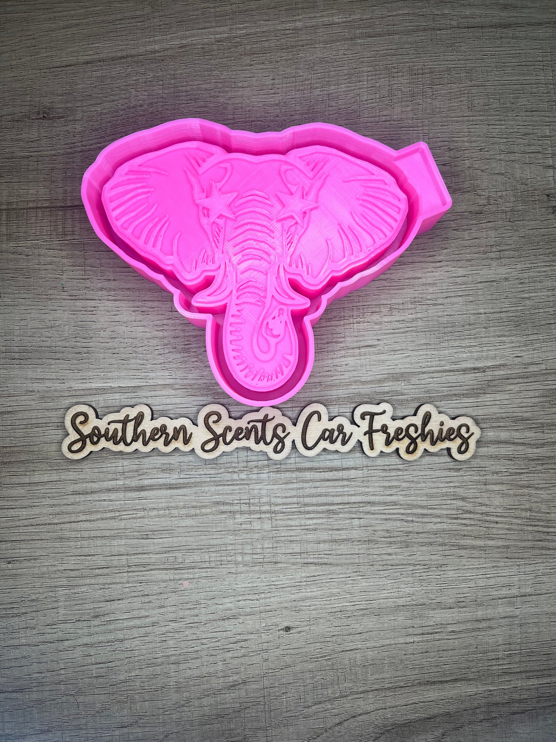 Elephant silicone molds for freshie