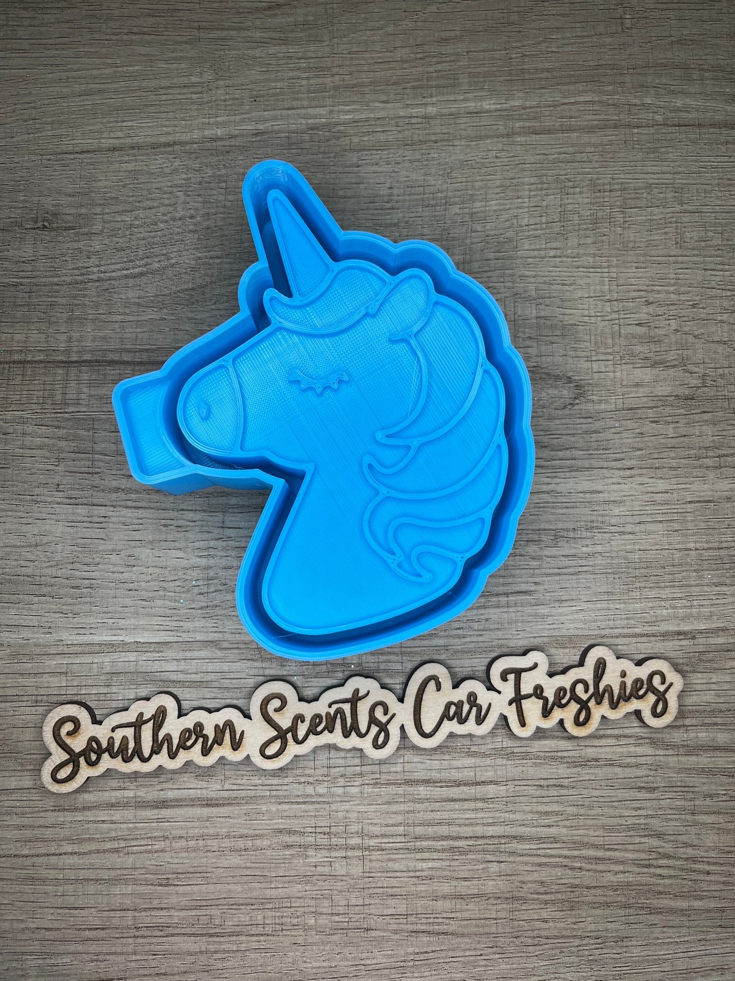 Unicorn silicone mold for freshies