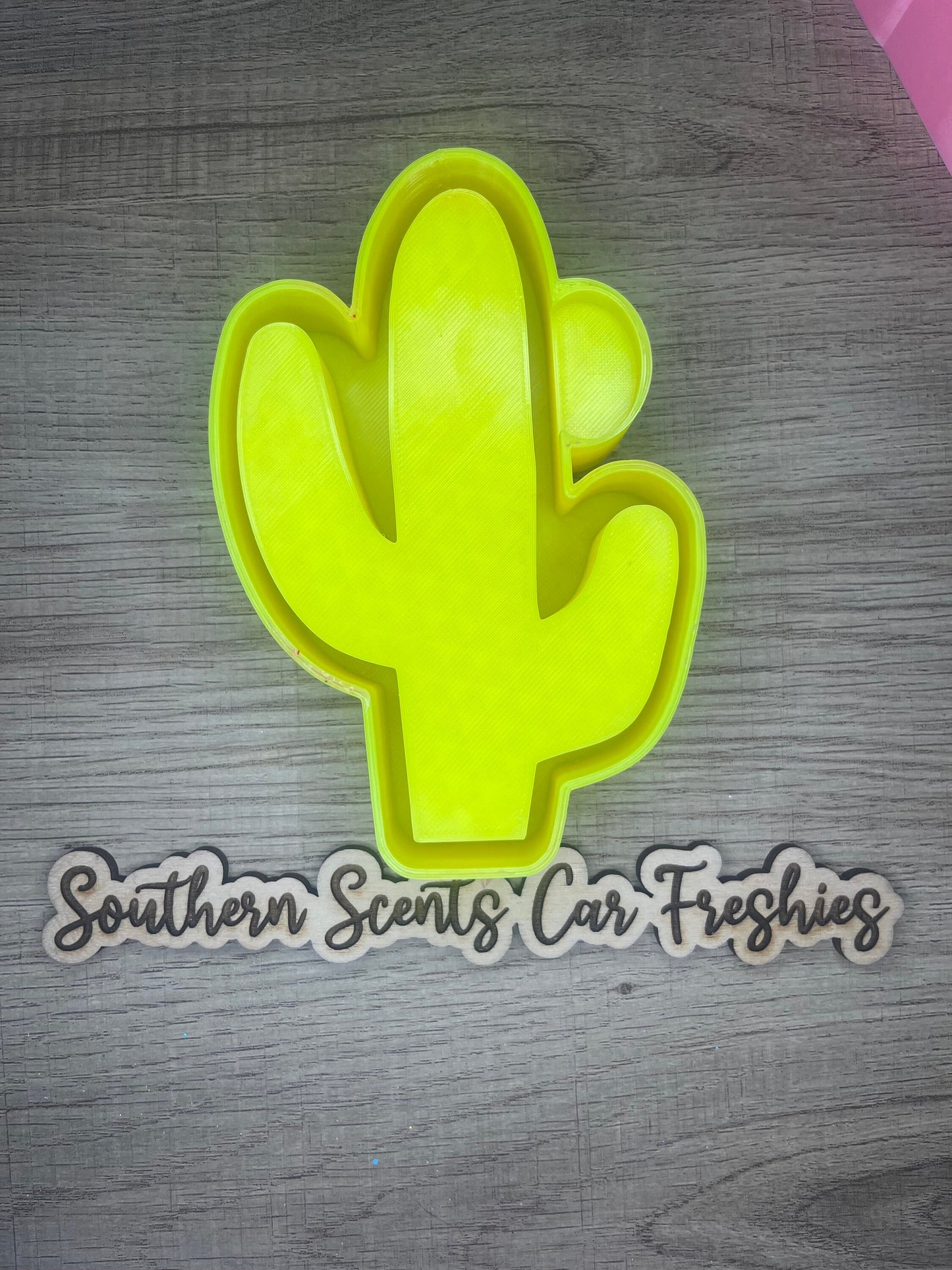 Plain cactus silicone mold