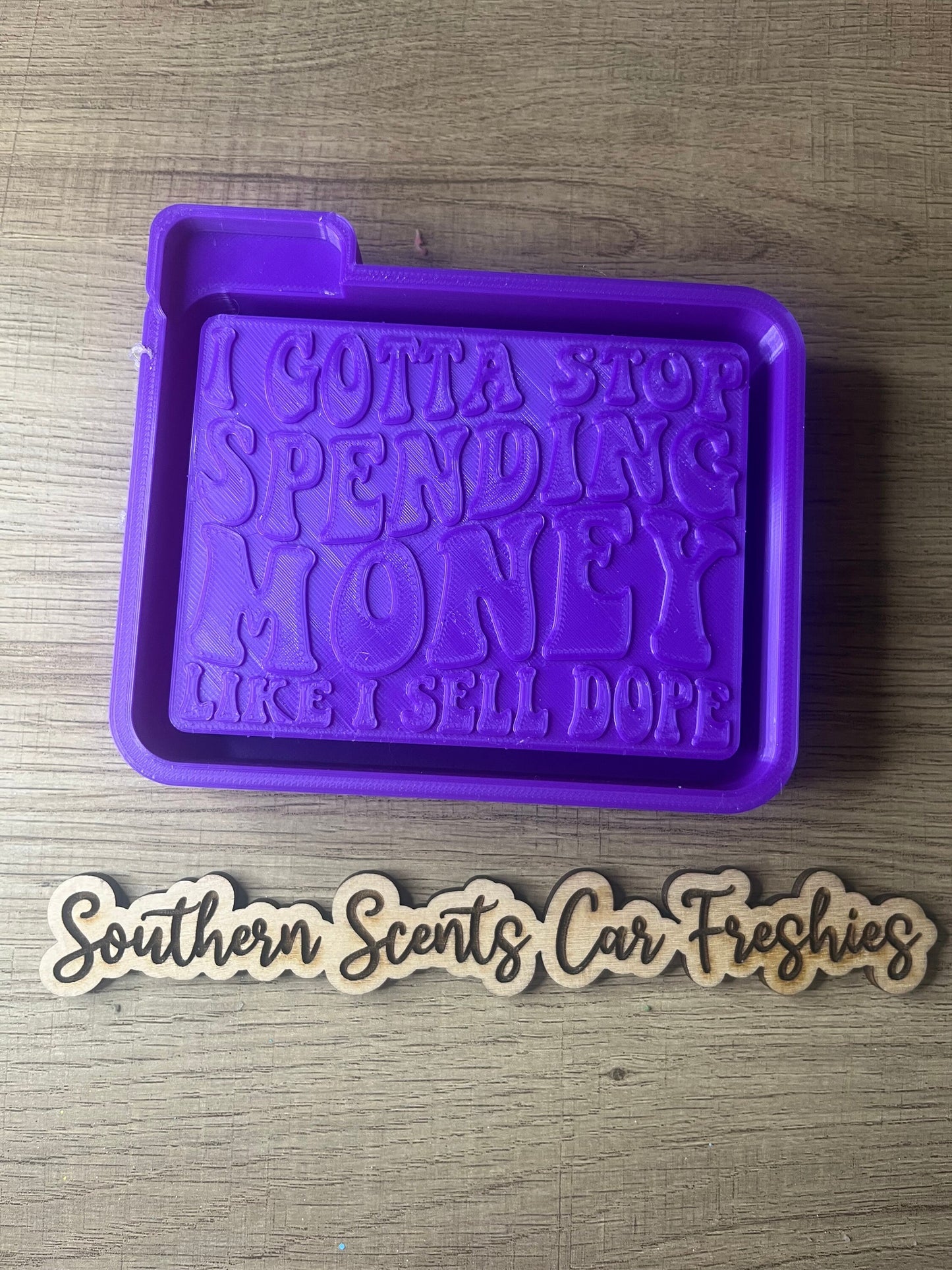 Spending money silicone mold