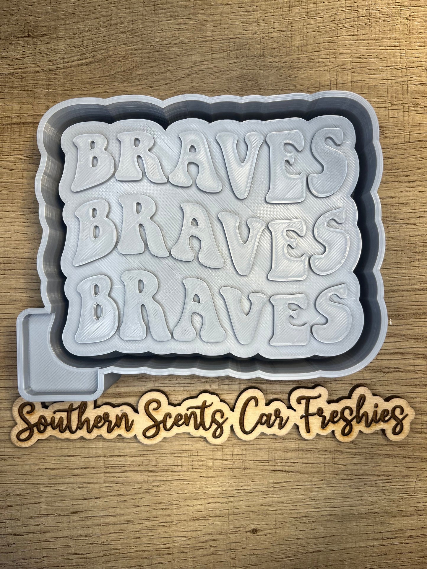 BRAVES silicone mold for freshies