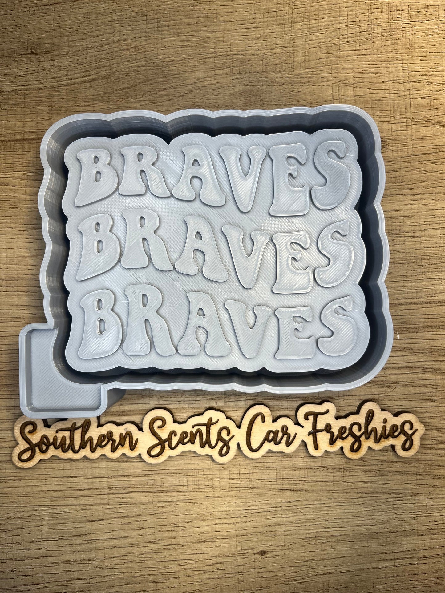 BRAVES silicone mold for freshies