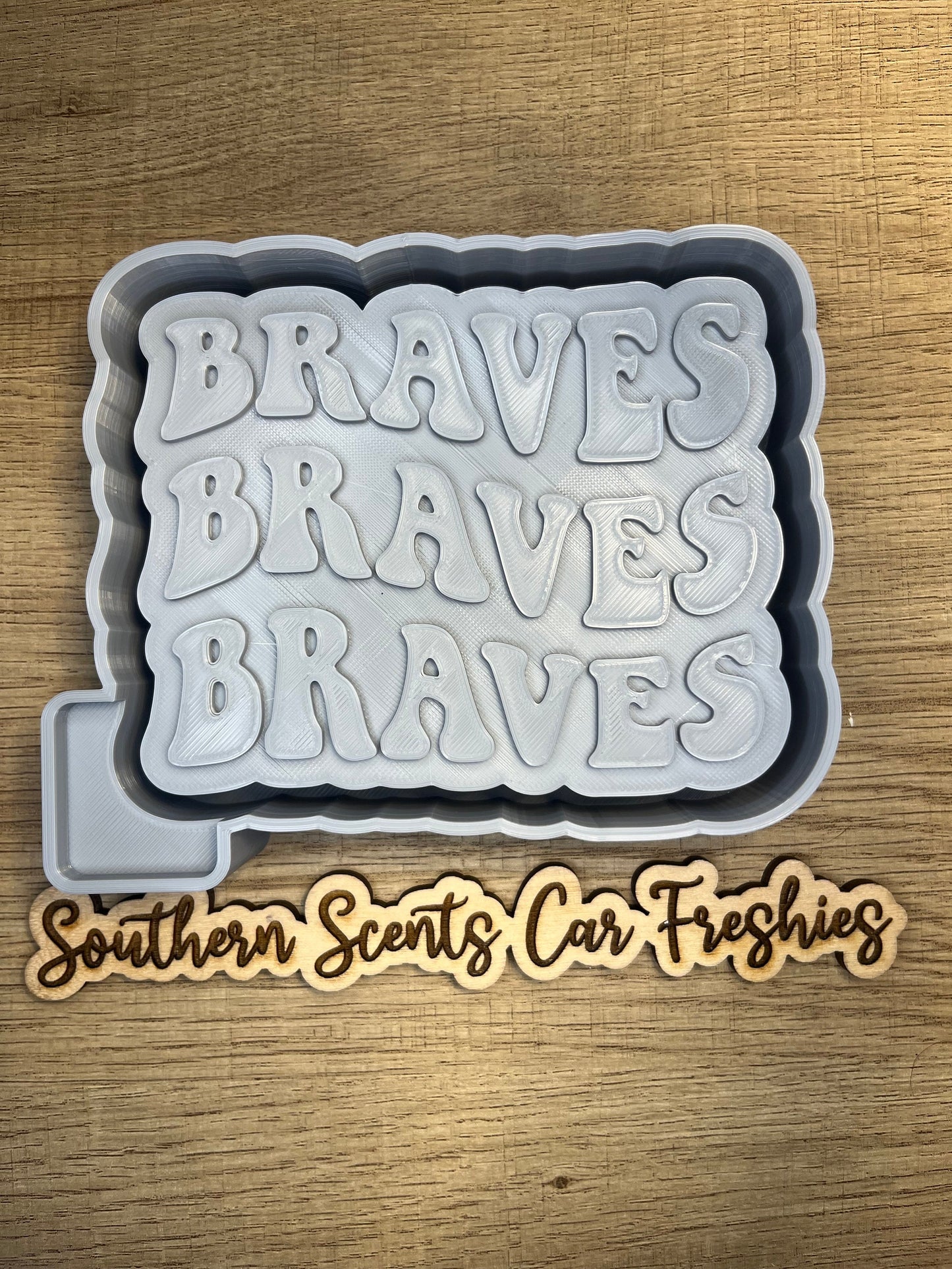 BRAVES silicone mold for freshies