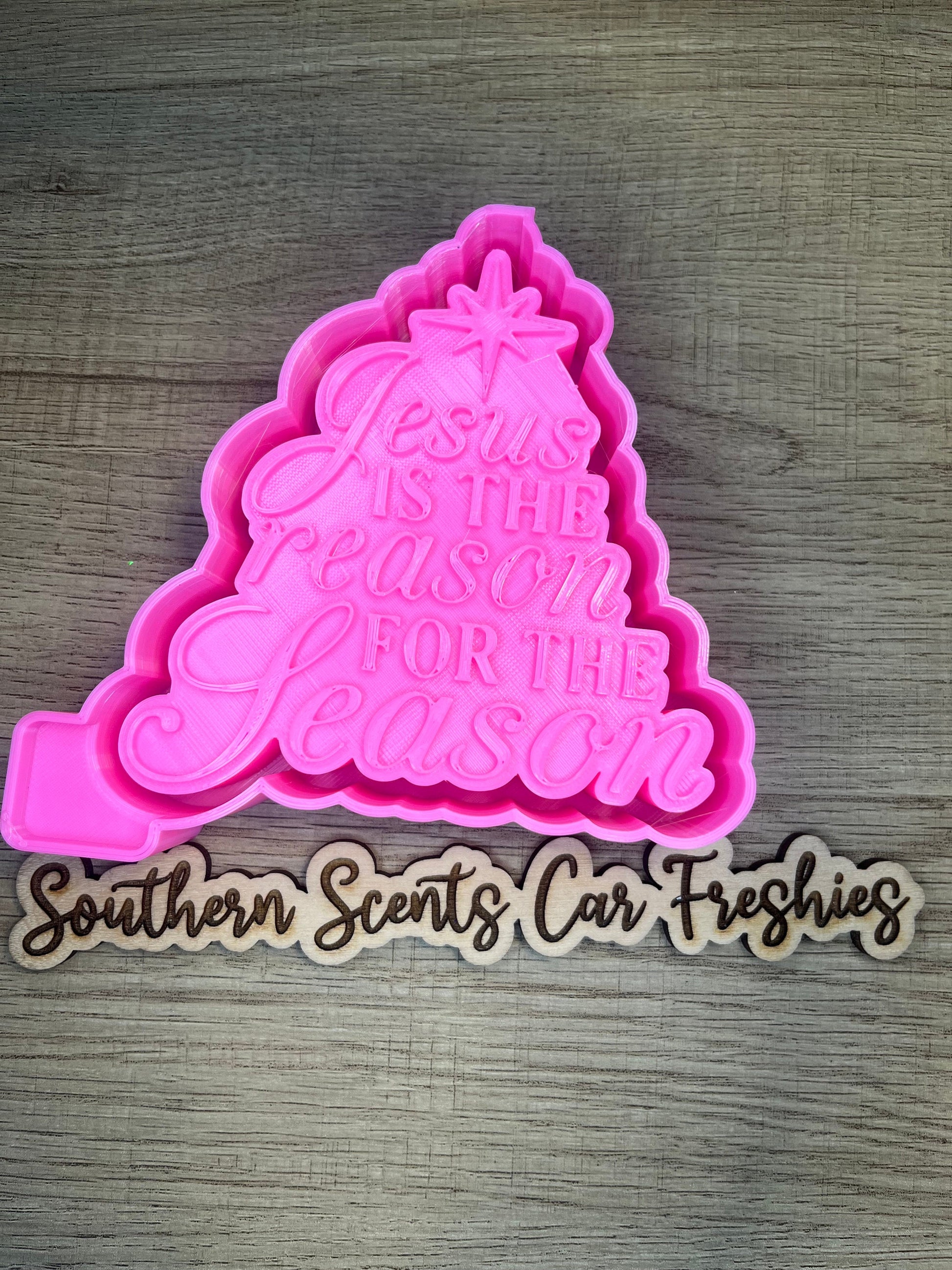 Jesus is the reason for the season silicone mold for freshies