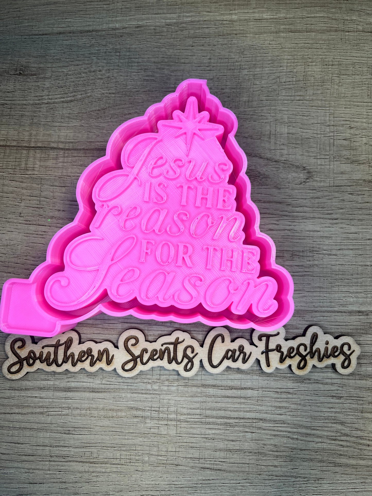 Jesus is the reason for the season silicone mold for freshies