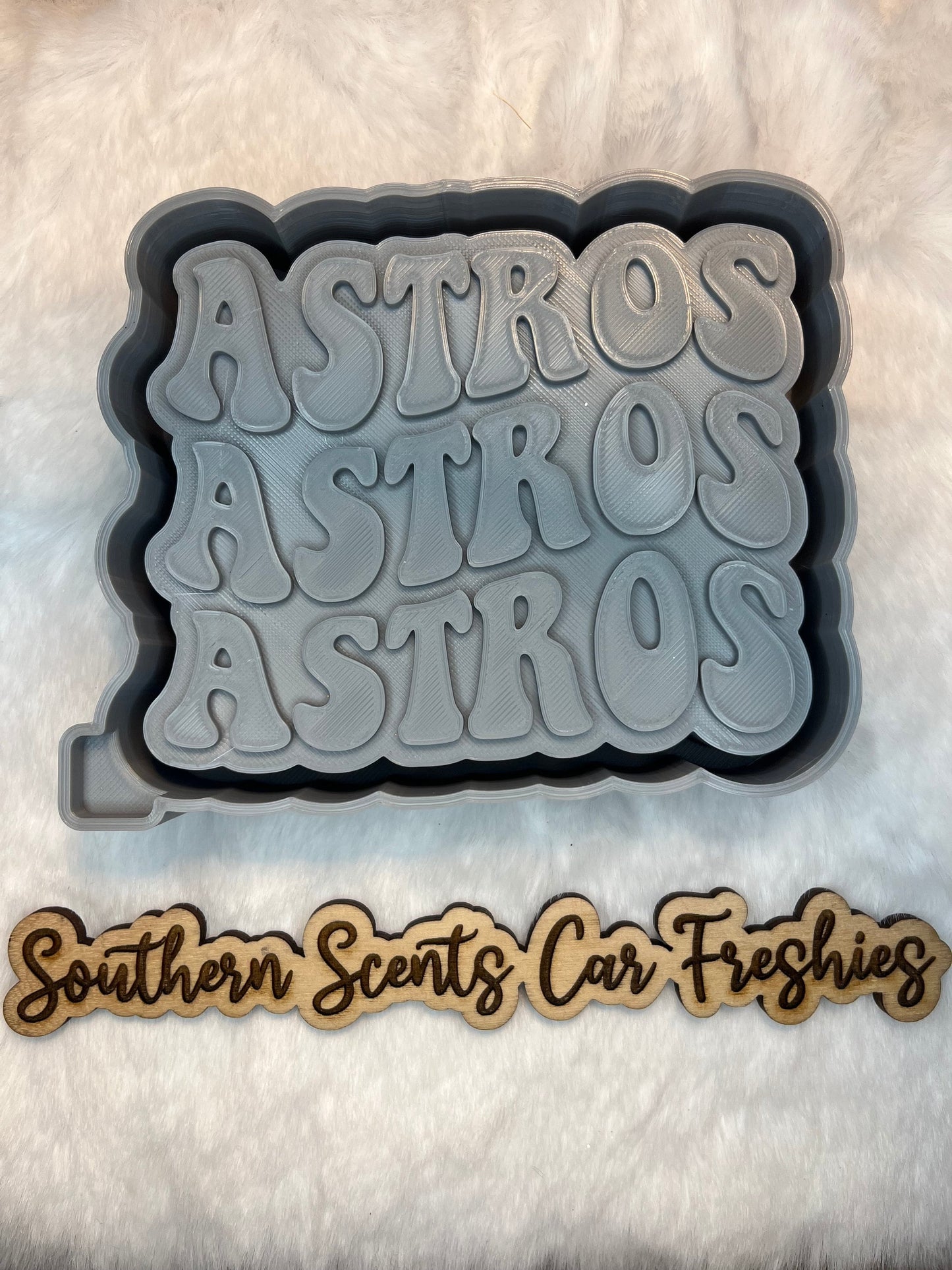 Astros silicone mold for freshies