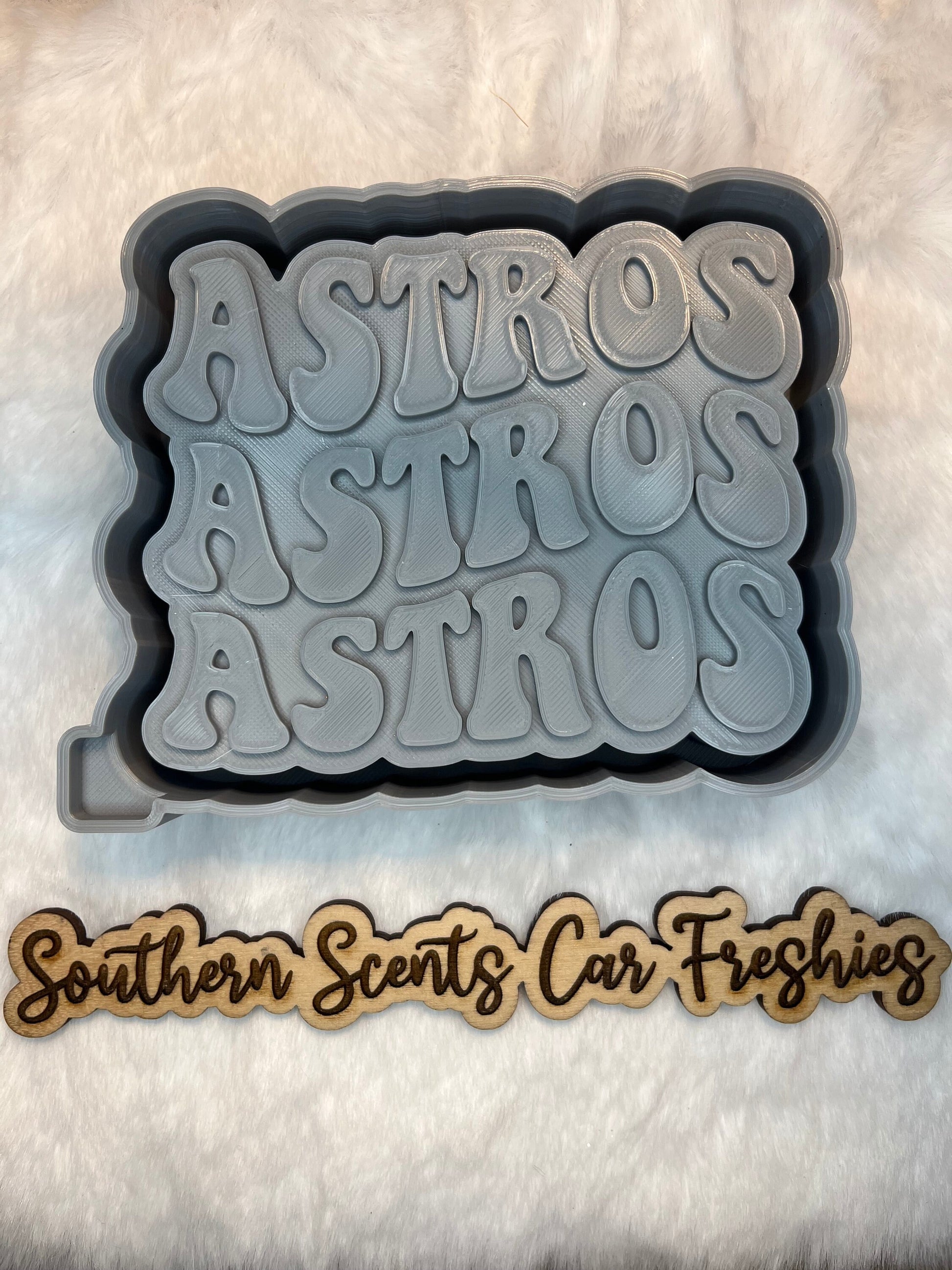 Astros silicone mold for freshies