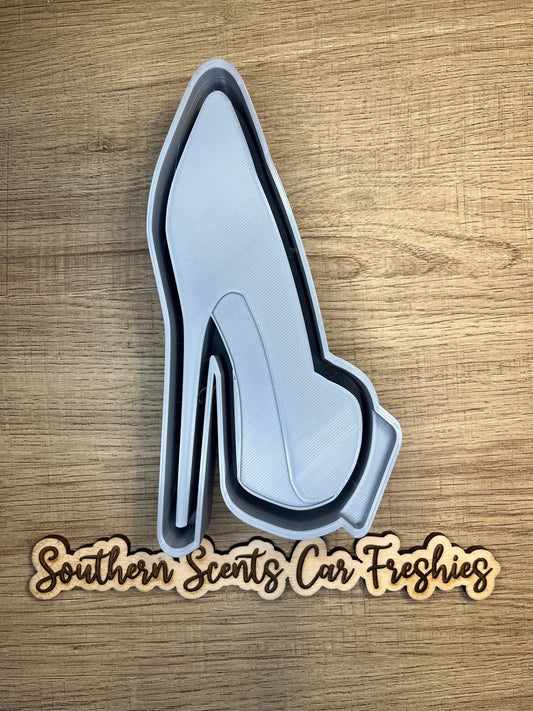 High heel silicone mold for freshies