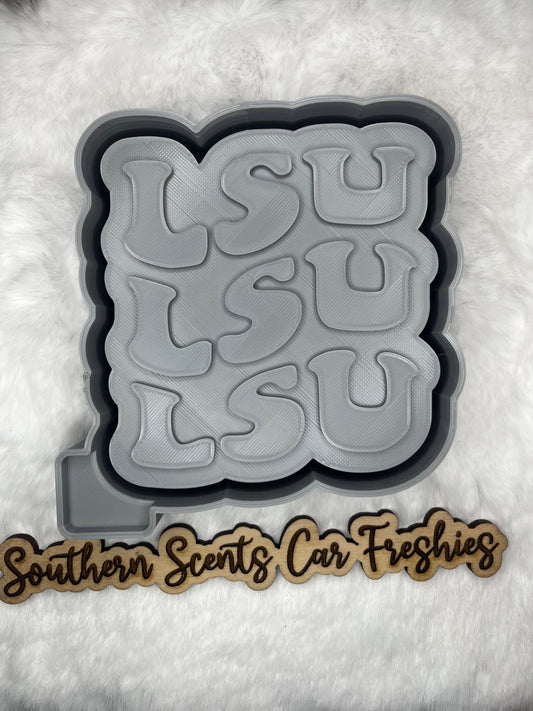 LSU silicone mold for freshies