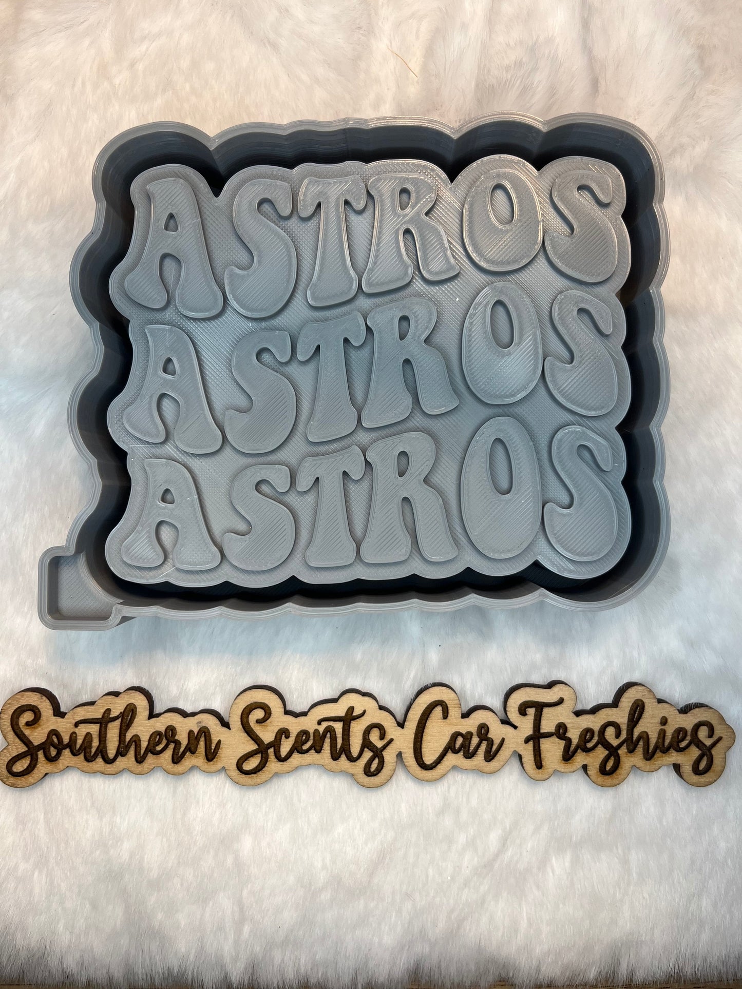 Astros silicone mold for freshies