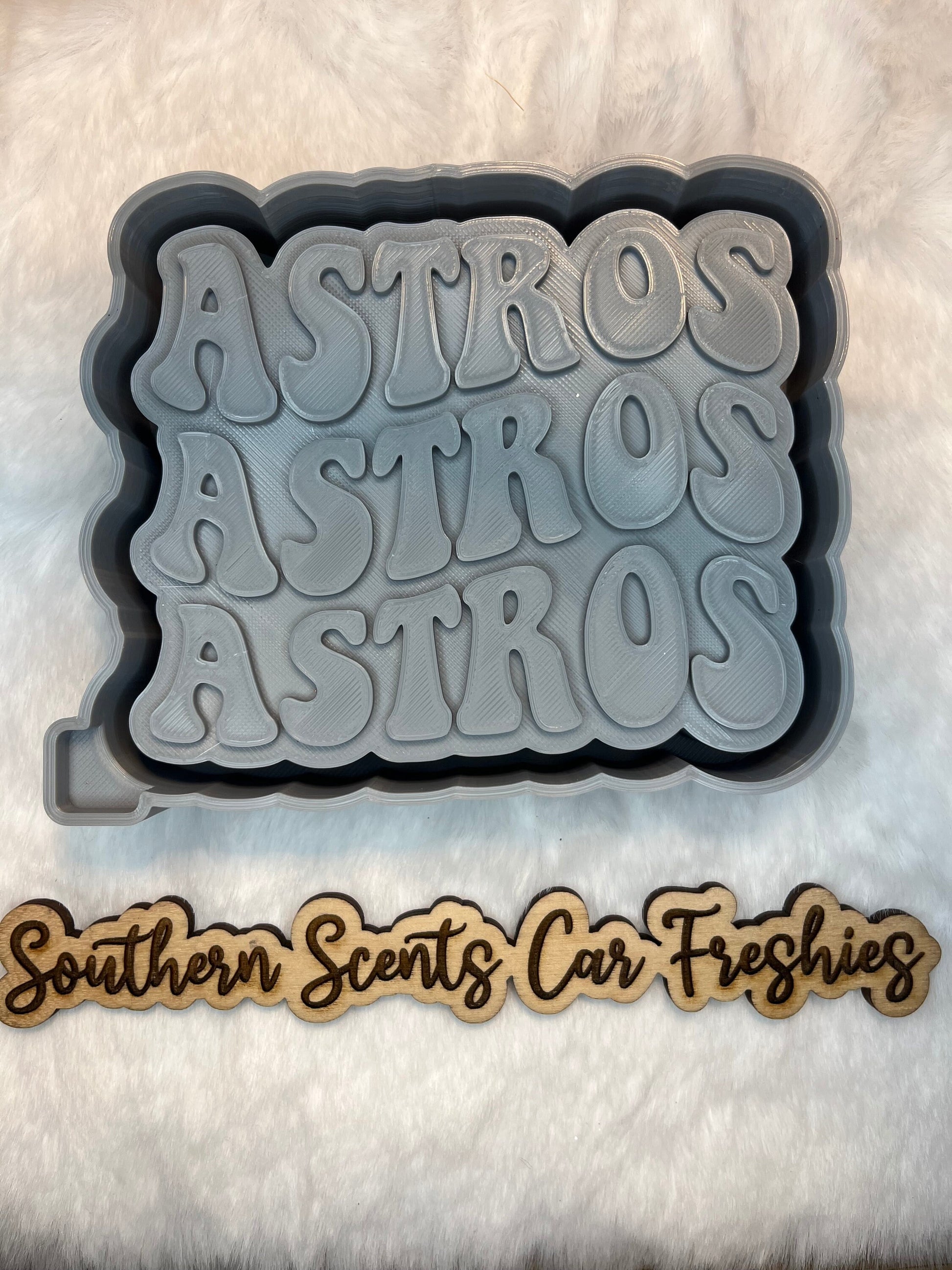 Astros silicone mold for freshies