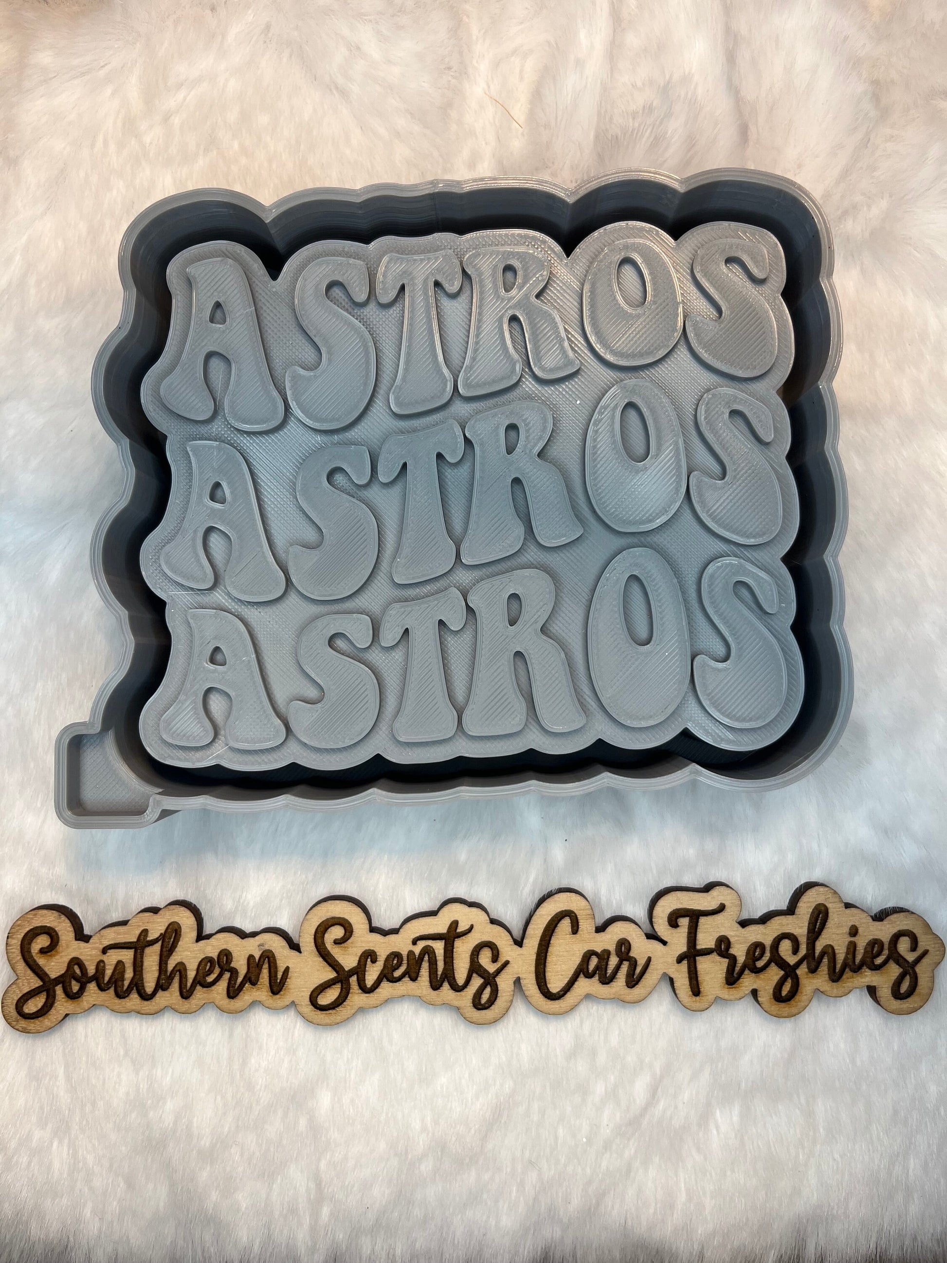 Astros silicone mold for freshies