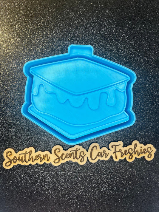 S’mores silicone mold for freshies