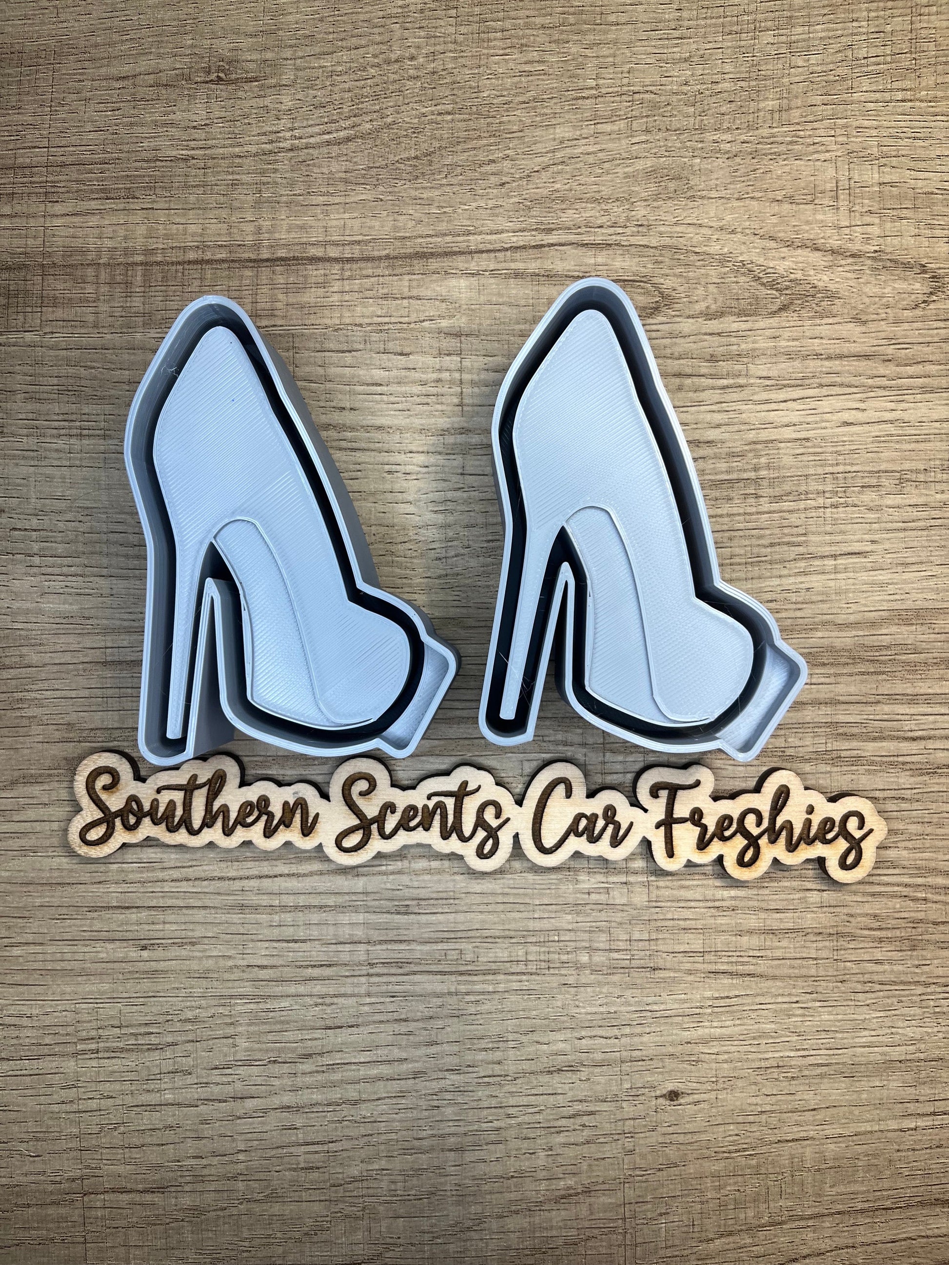 High heel silicone mold for freshies