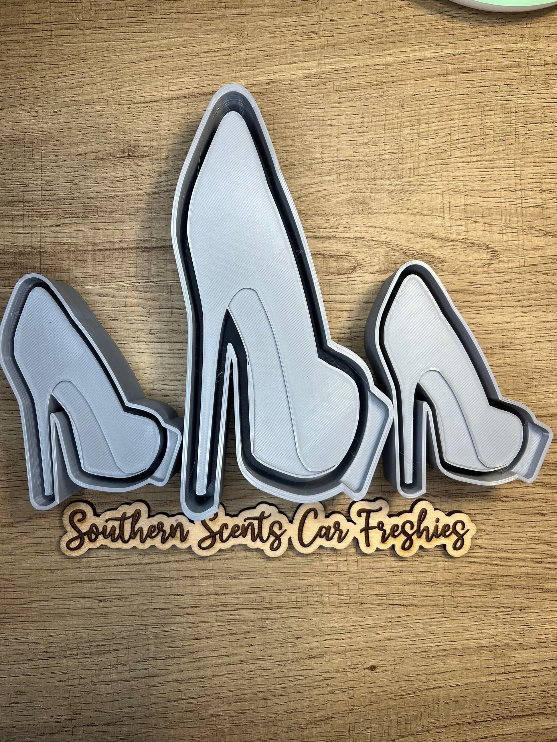 High heel silicone mold for freshies