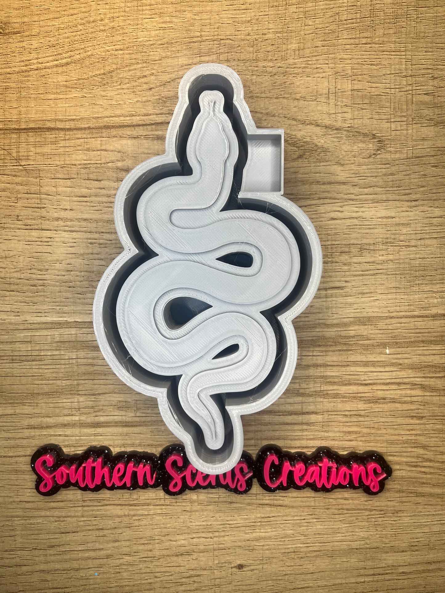 Snake silicone mold for freshies