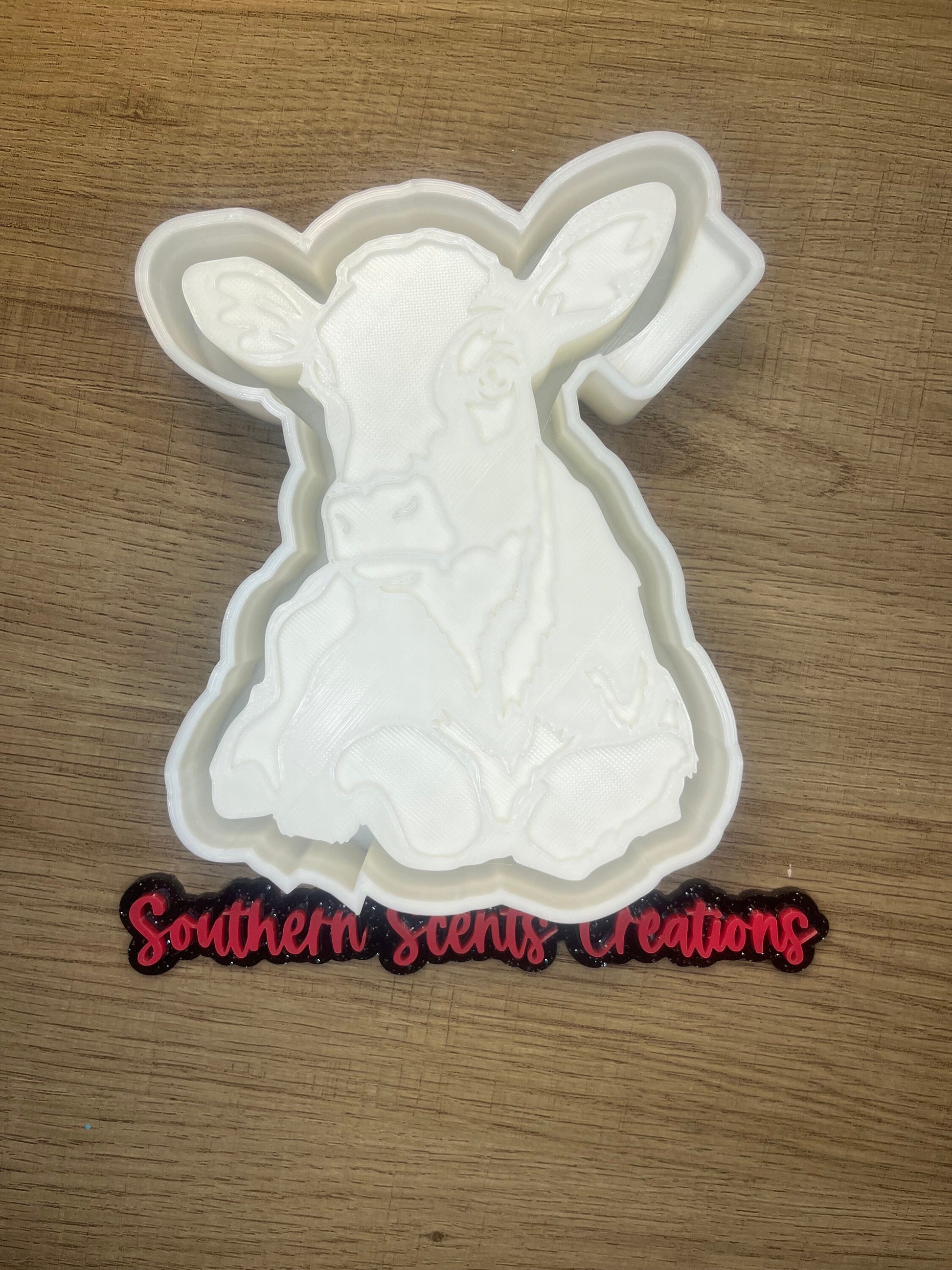 Dairy cow silicone mold for freshies