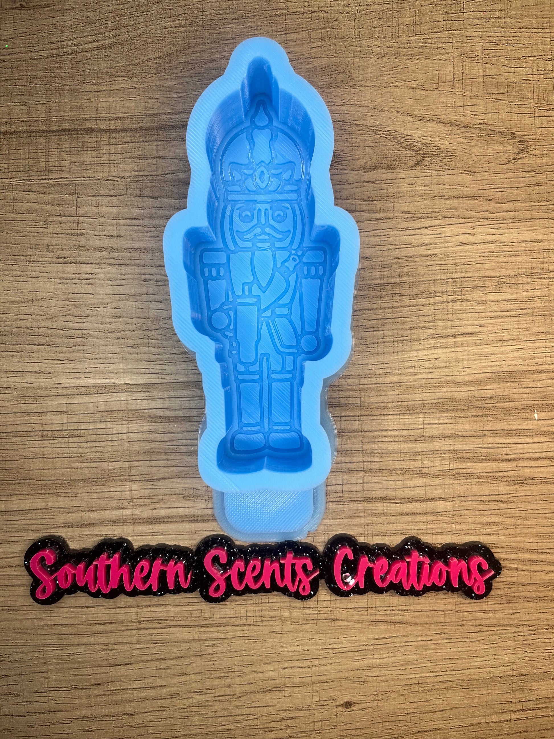 Boujee nutcracker silicone mold for freshies