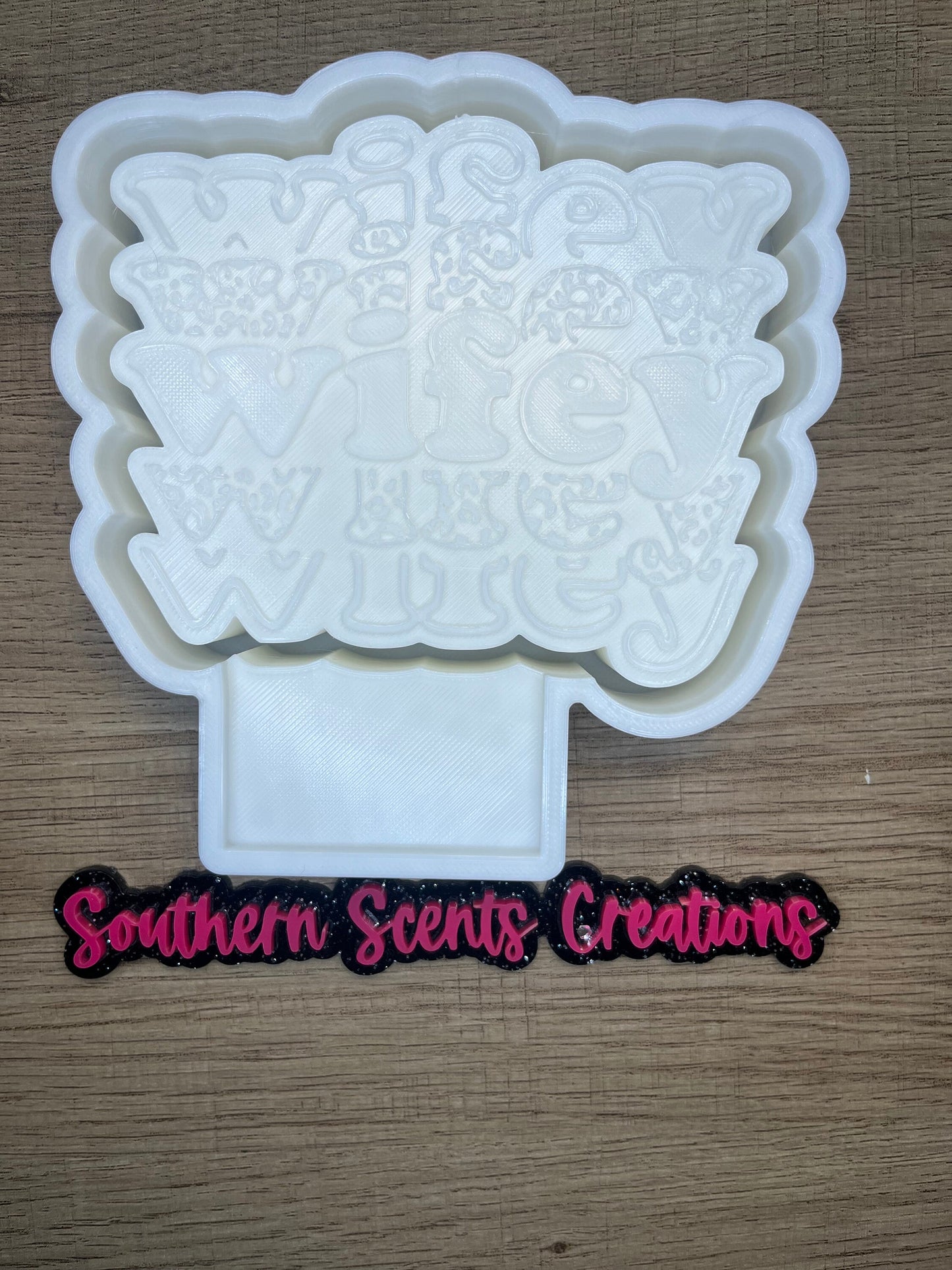 Wifey silicone mold for freshies