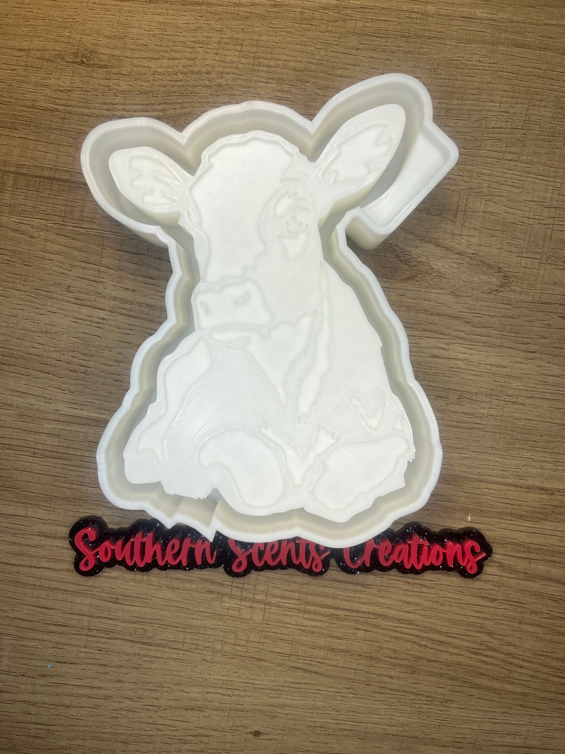 Dairy cow silicone mold for freshies