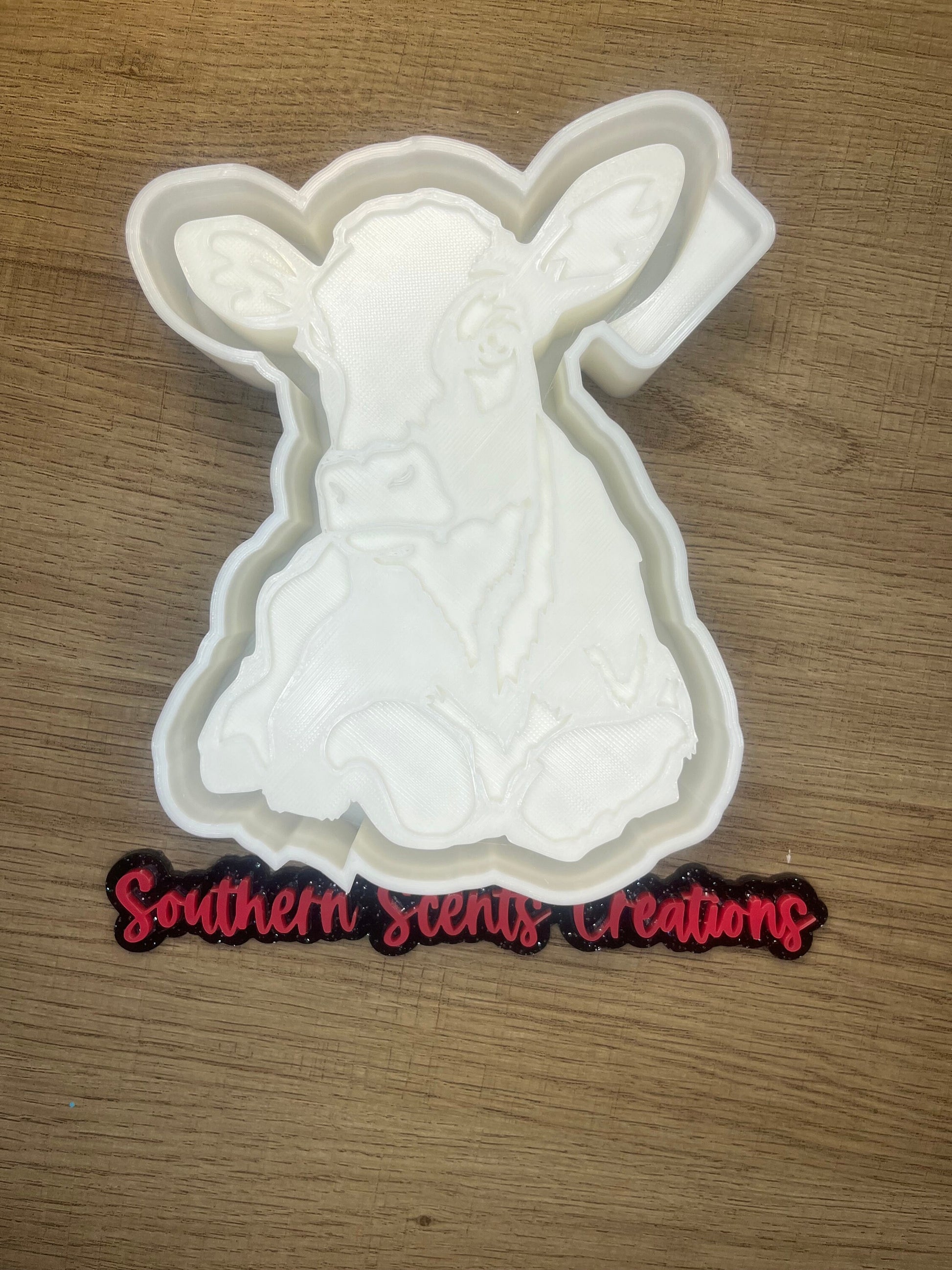 Dairy cow silicone mold for freshies