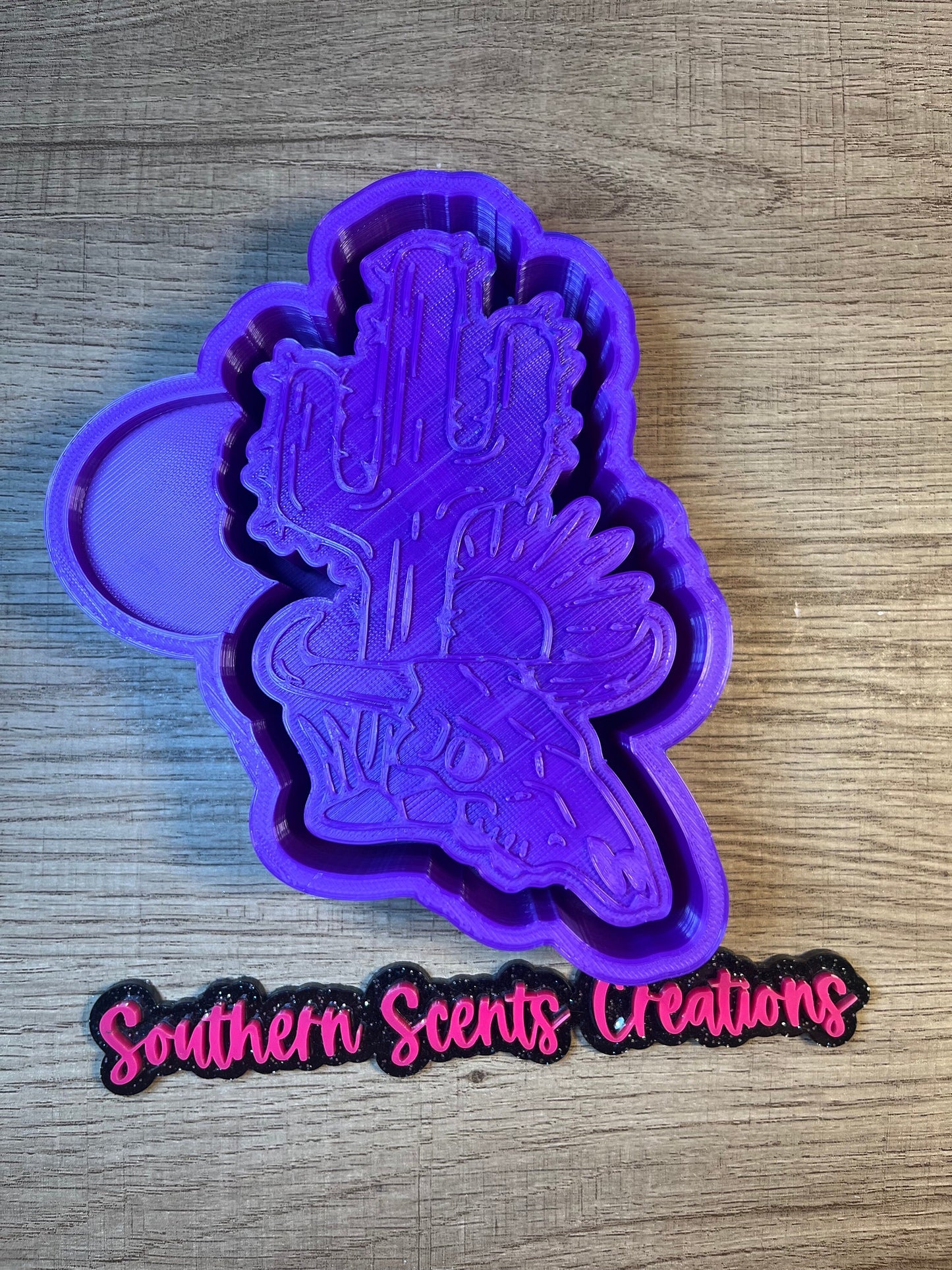 desert silicone mold for freshies