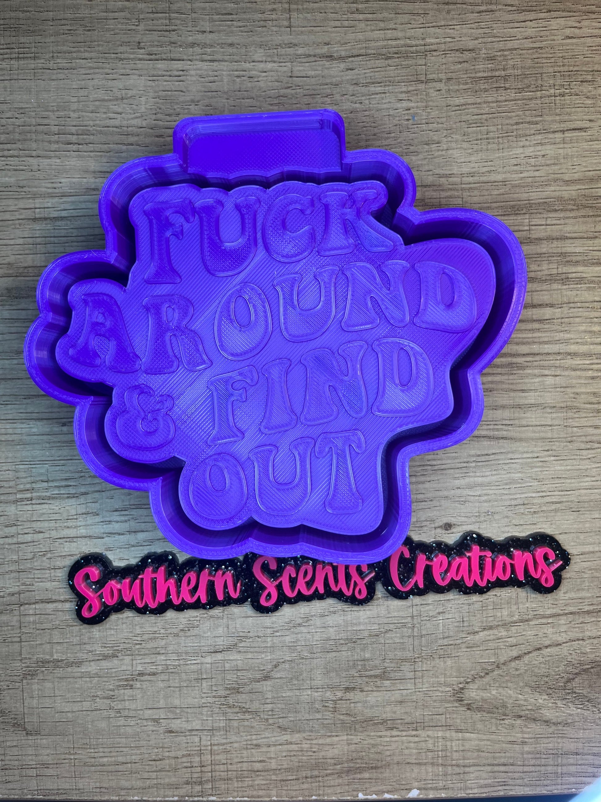 FA&FO silicone mold for freshies